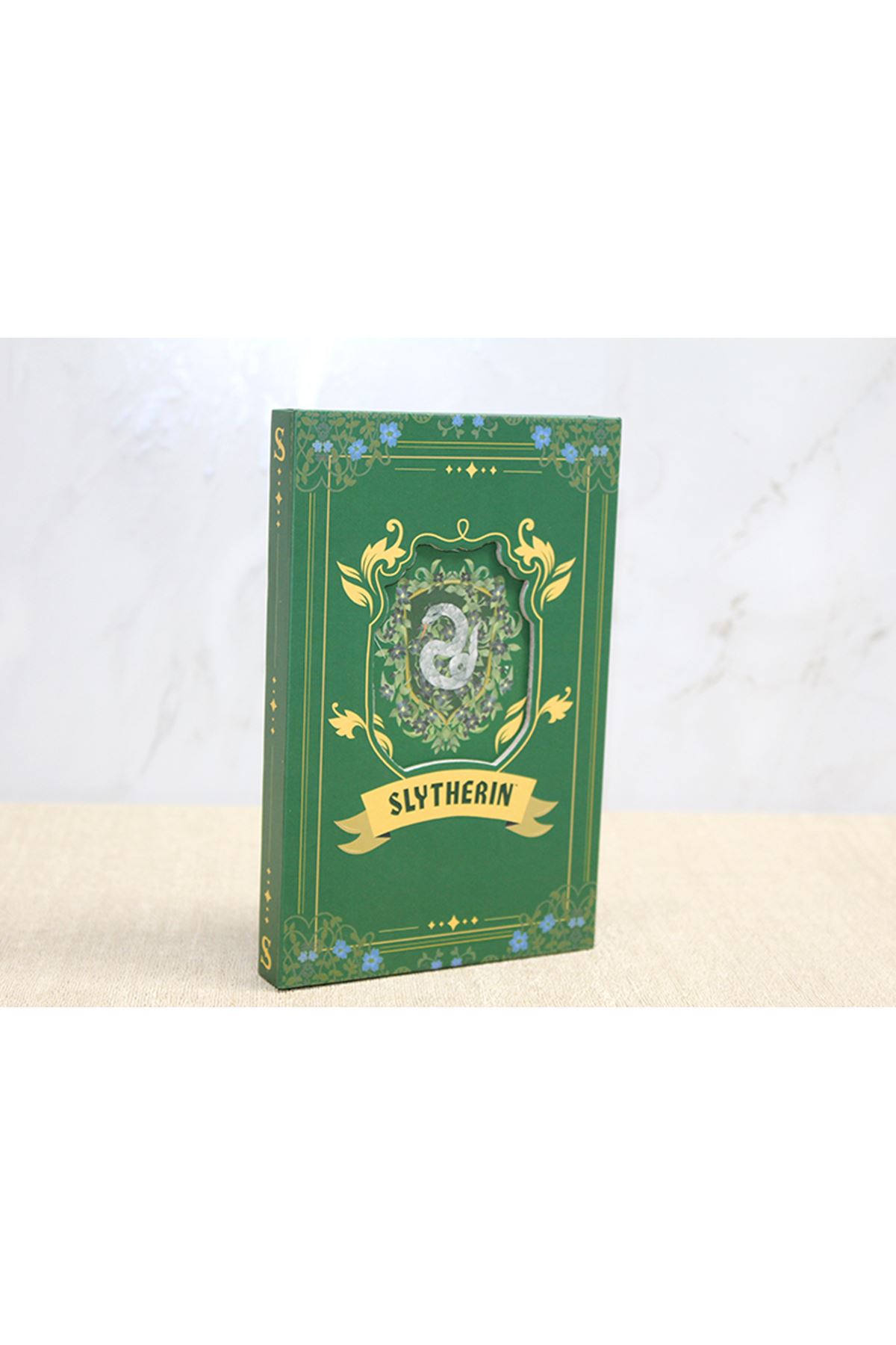Harry Potter Slytherin Deri Defter