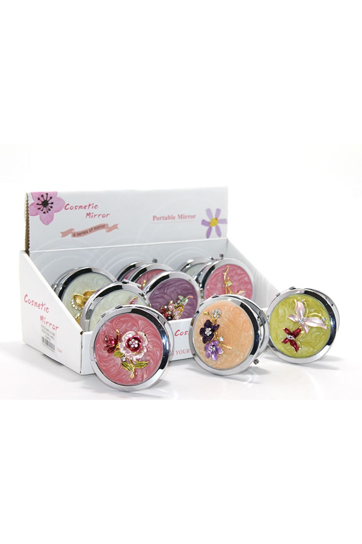 Kabartmalı Desenli El Aynası Model 2