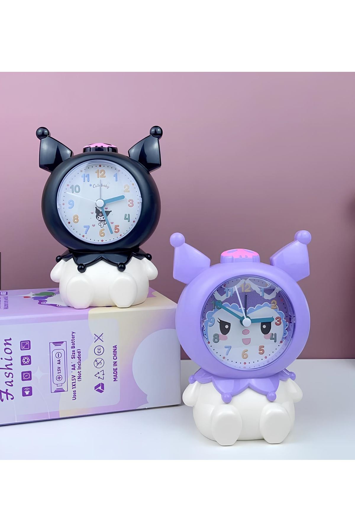 Kuromi Masa Üstü Çalar Saat Model 2