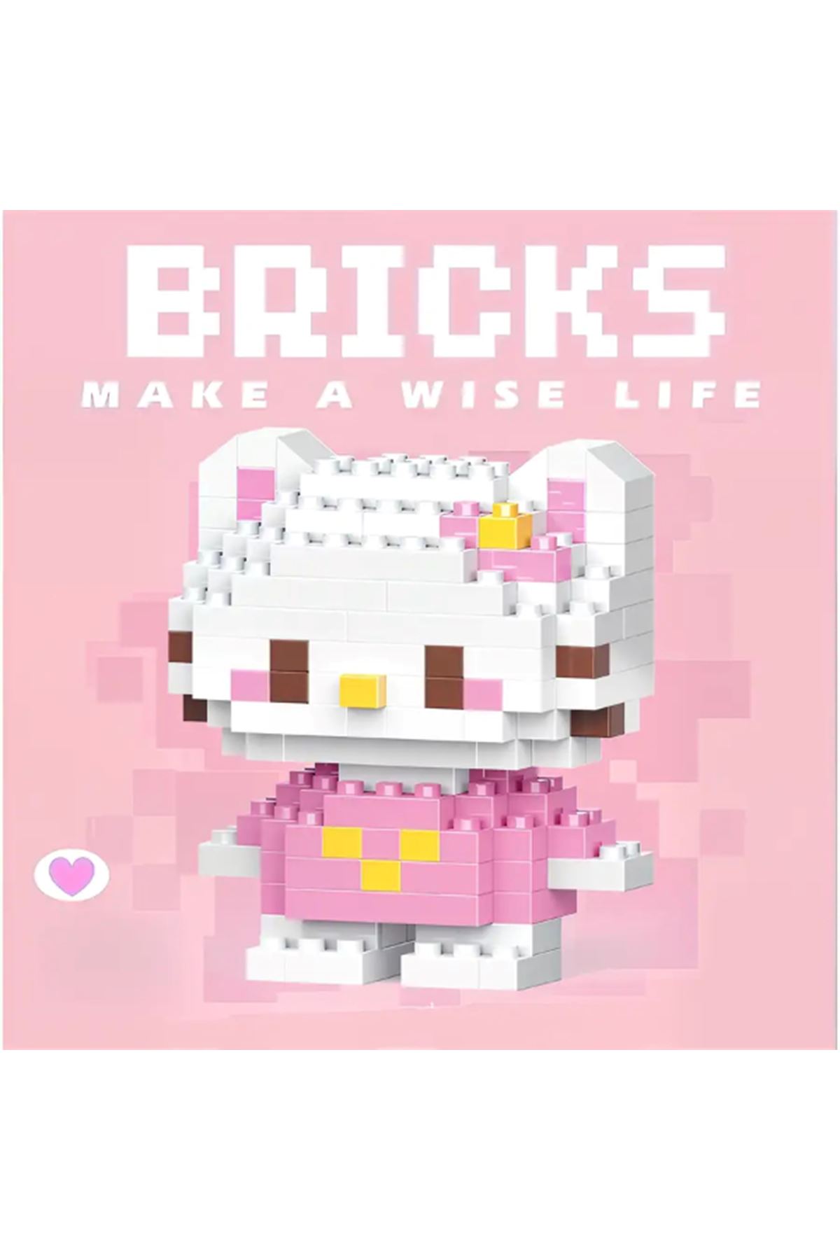 Bricks Hello Kitty Mini Lego Figürü