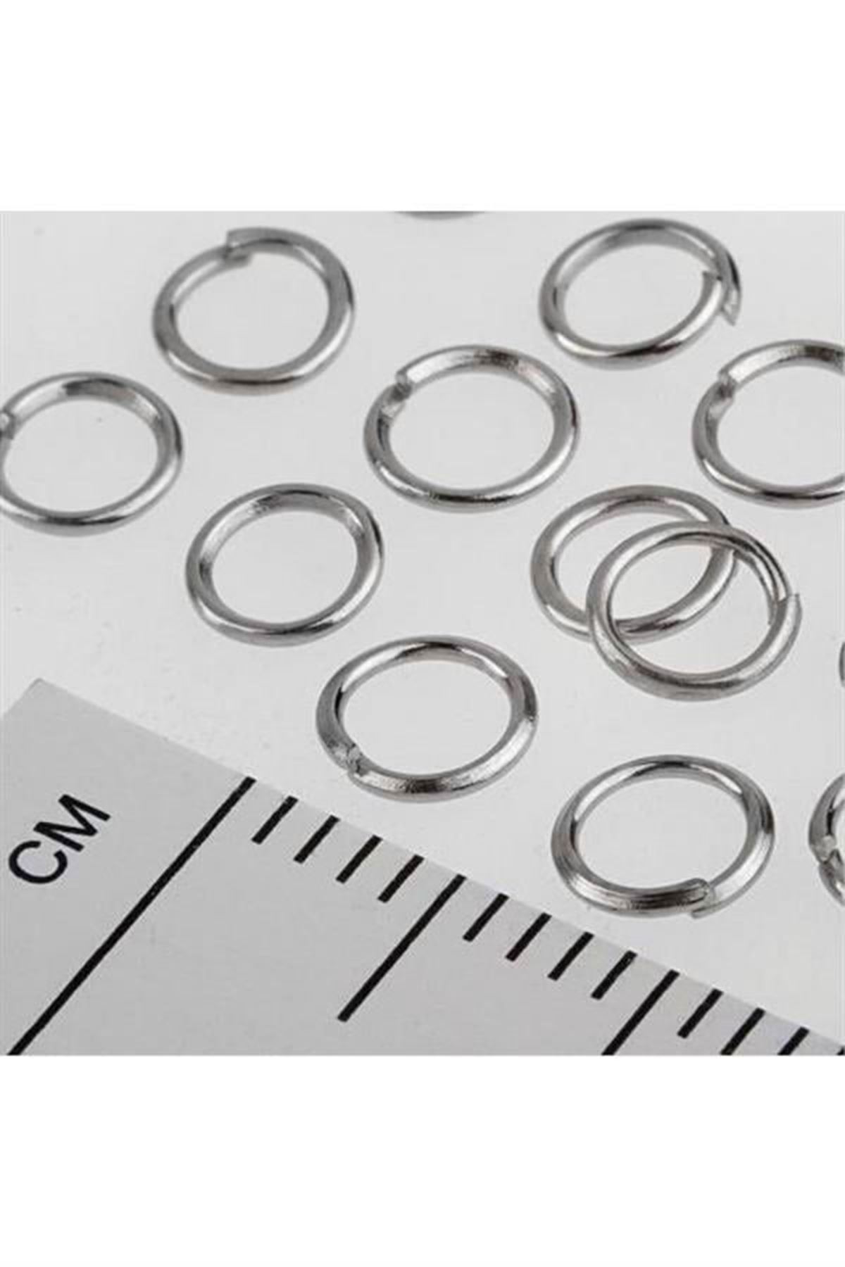 0,7*6 Metal Halka 50 Gram - Gümüş Rengi