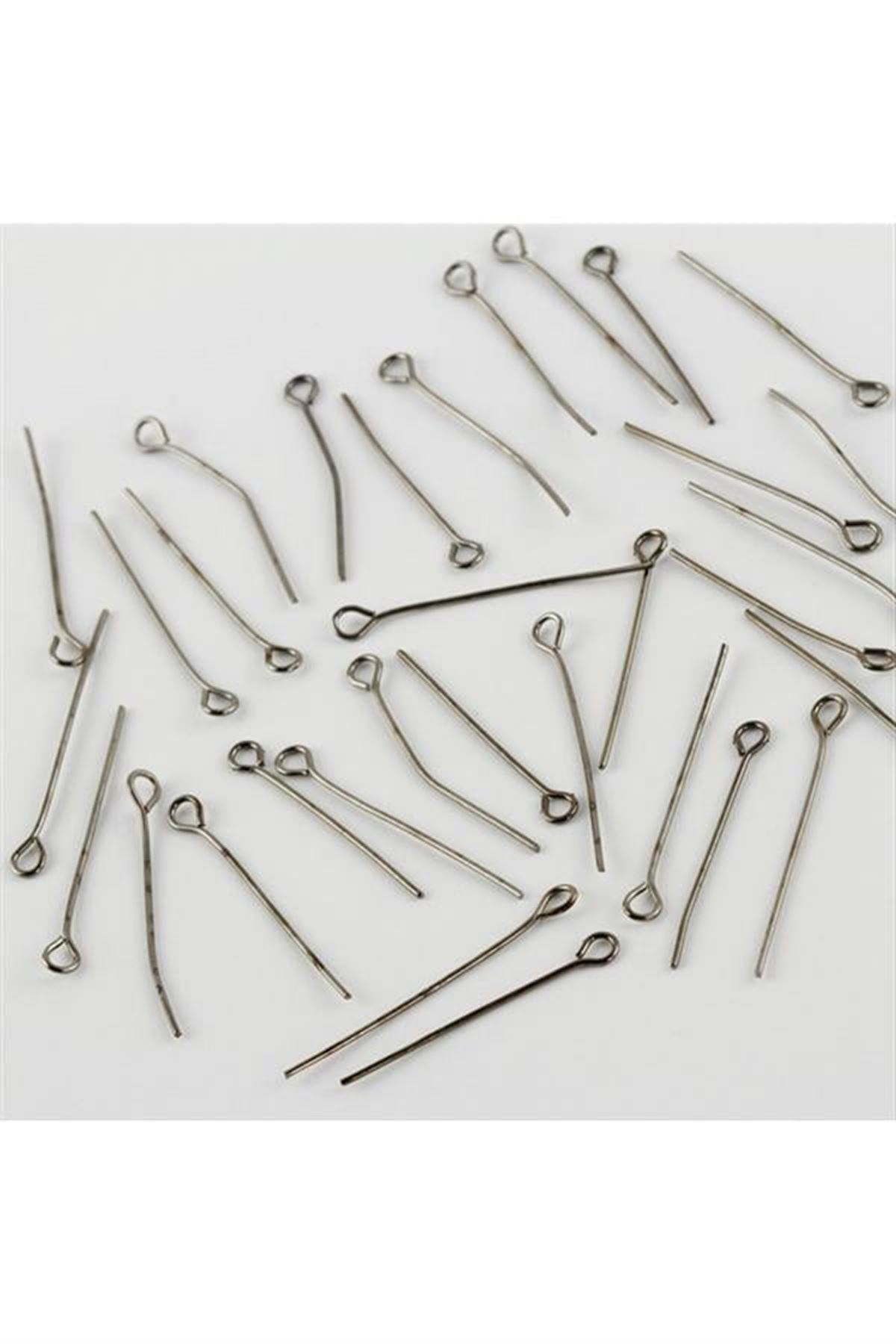 2,5 cm Halkalı Çivi 50 Gram - Antrasit