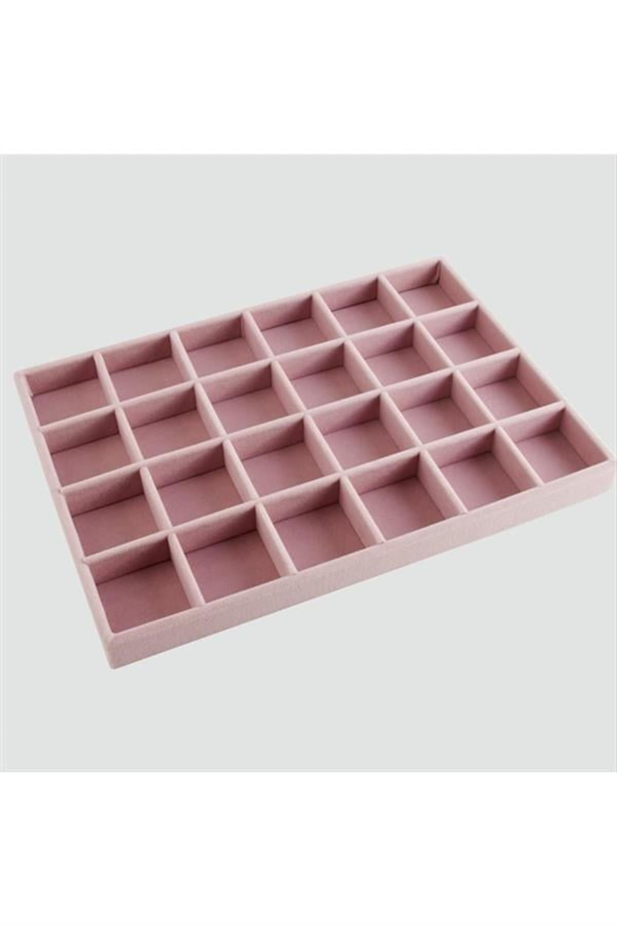 24 Bölmeli Anfora Tabla - Gri