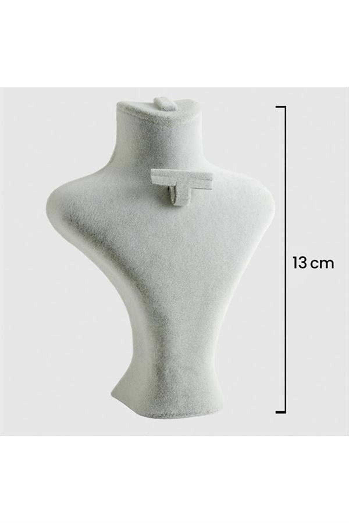 13 cm Takım Manken Anfora Kumaş - Gri