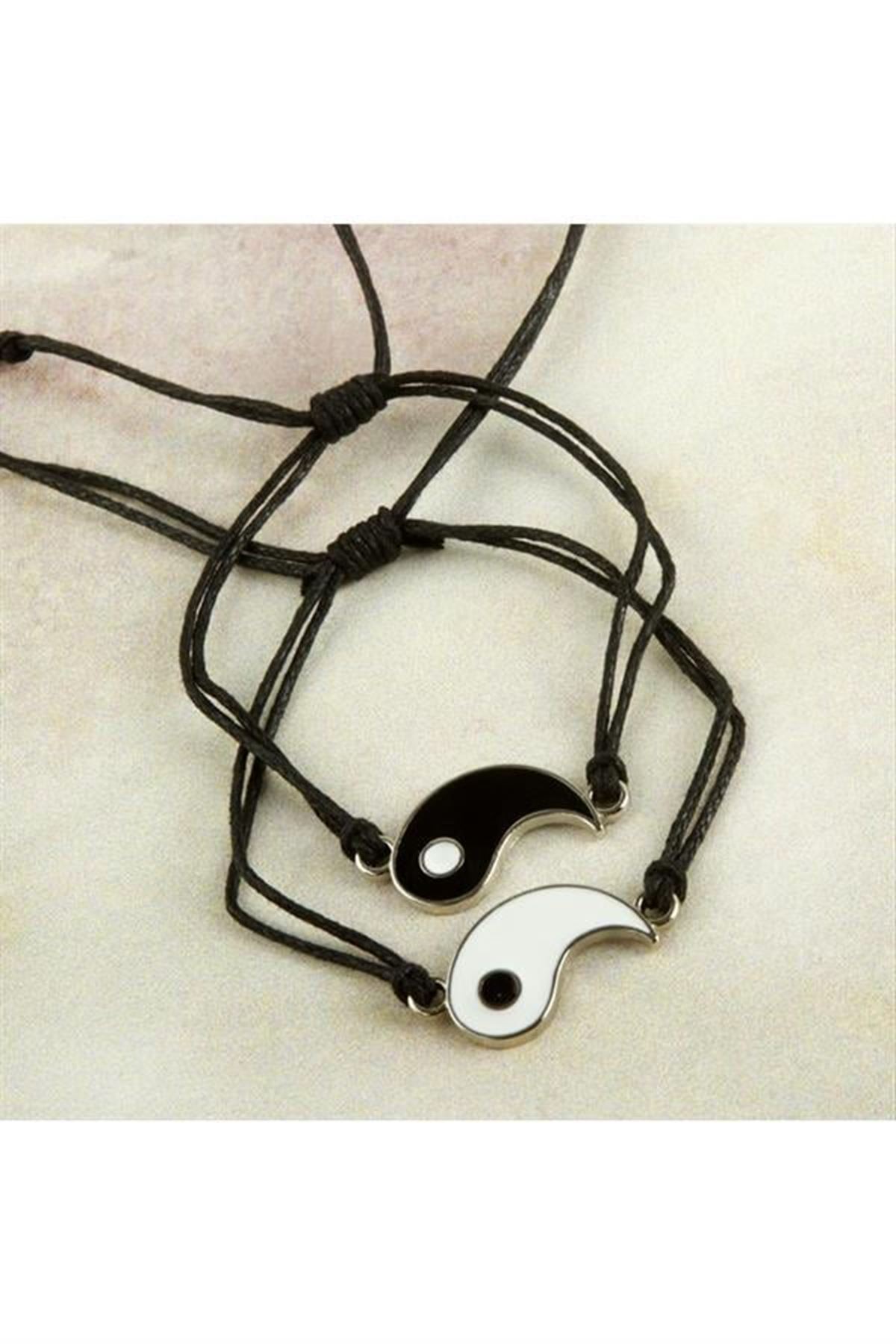 Yin Yang Şanslı Bileklik - Lacivert
