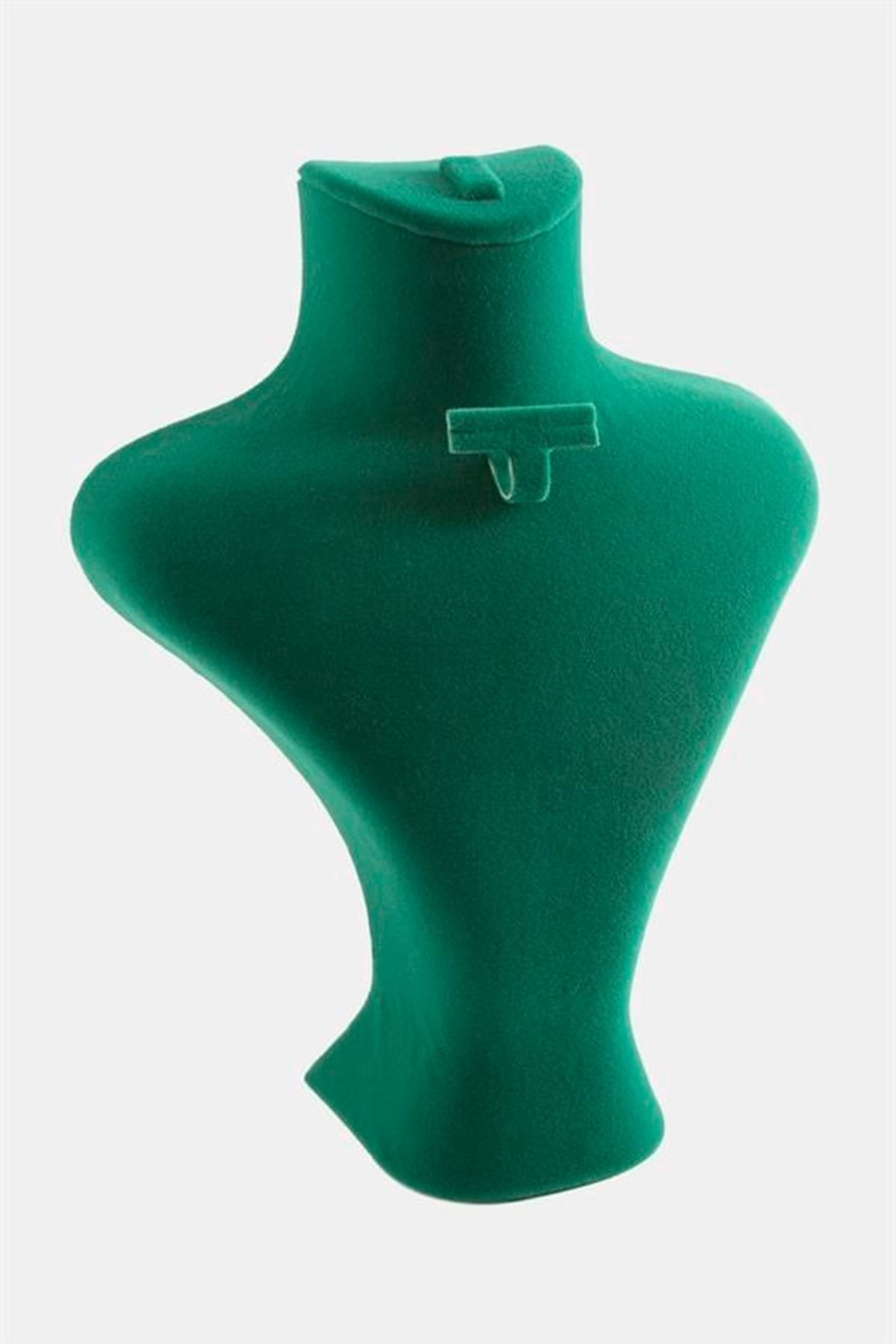 23 cm Takım Manken Anfora Kumaş - Yeşil