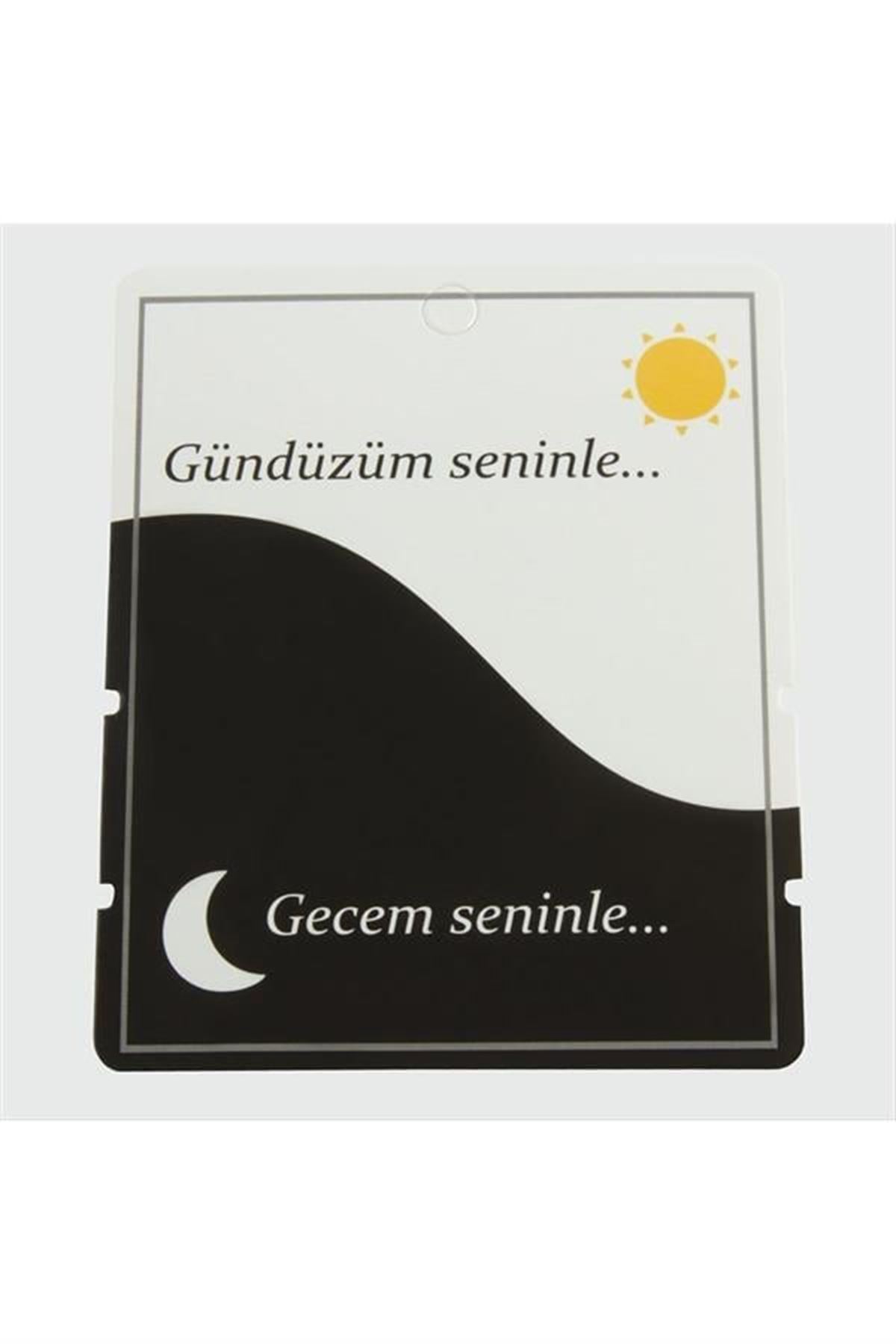 2'li Gece Gündüz Bileklik Kartı - Siyah