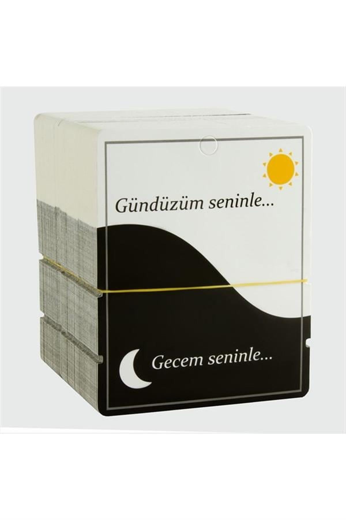 2'li Gece Gündüz Bileklik Kartı - Siyah