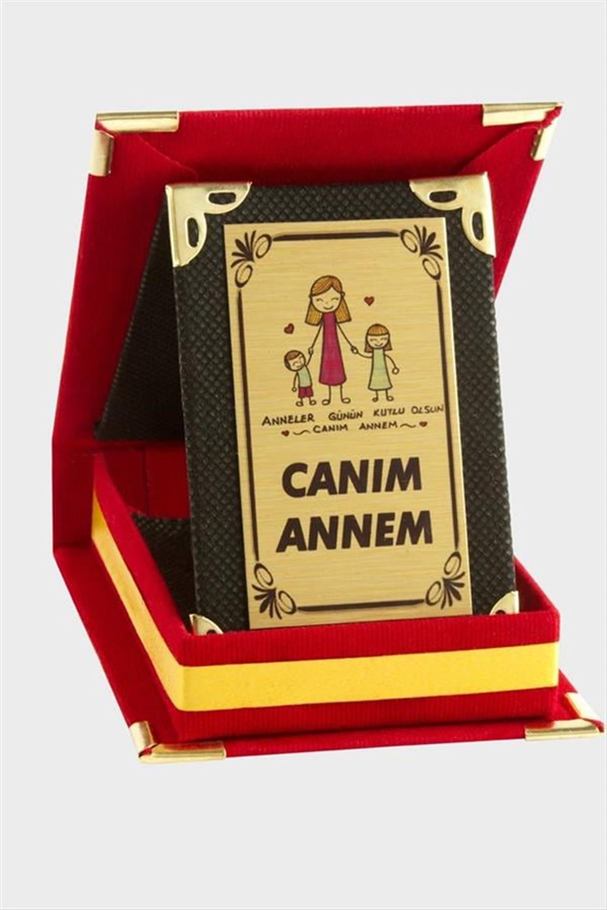 Canım Annem Plaketi - Kırmızı