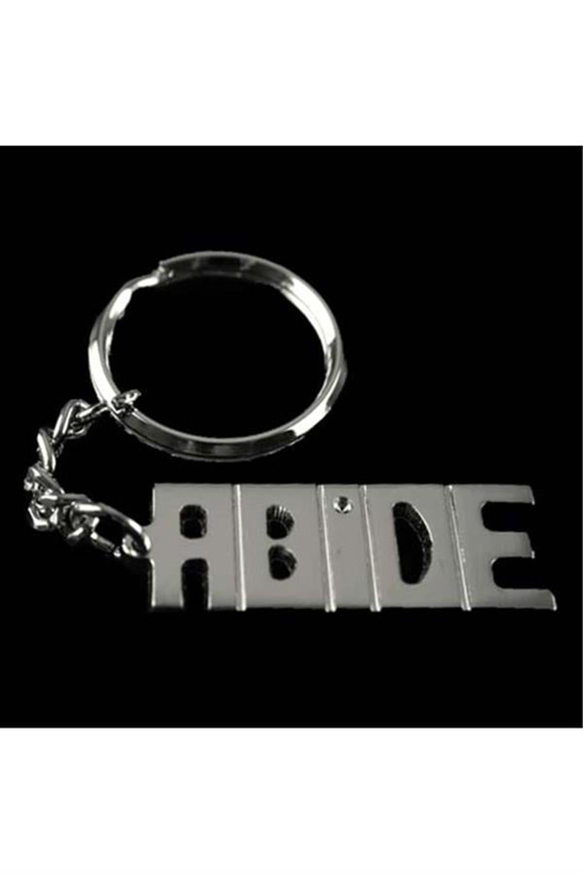 Abide İsimli Anahtarlık - Gümüş Rengi