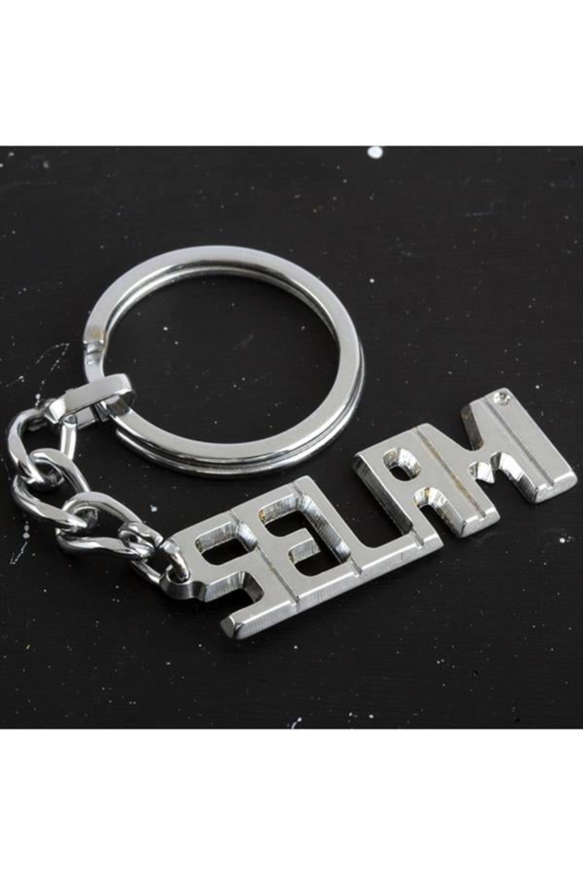 Selami İsimli Anahtarlık - Gümüş Rengi