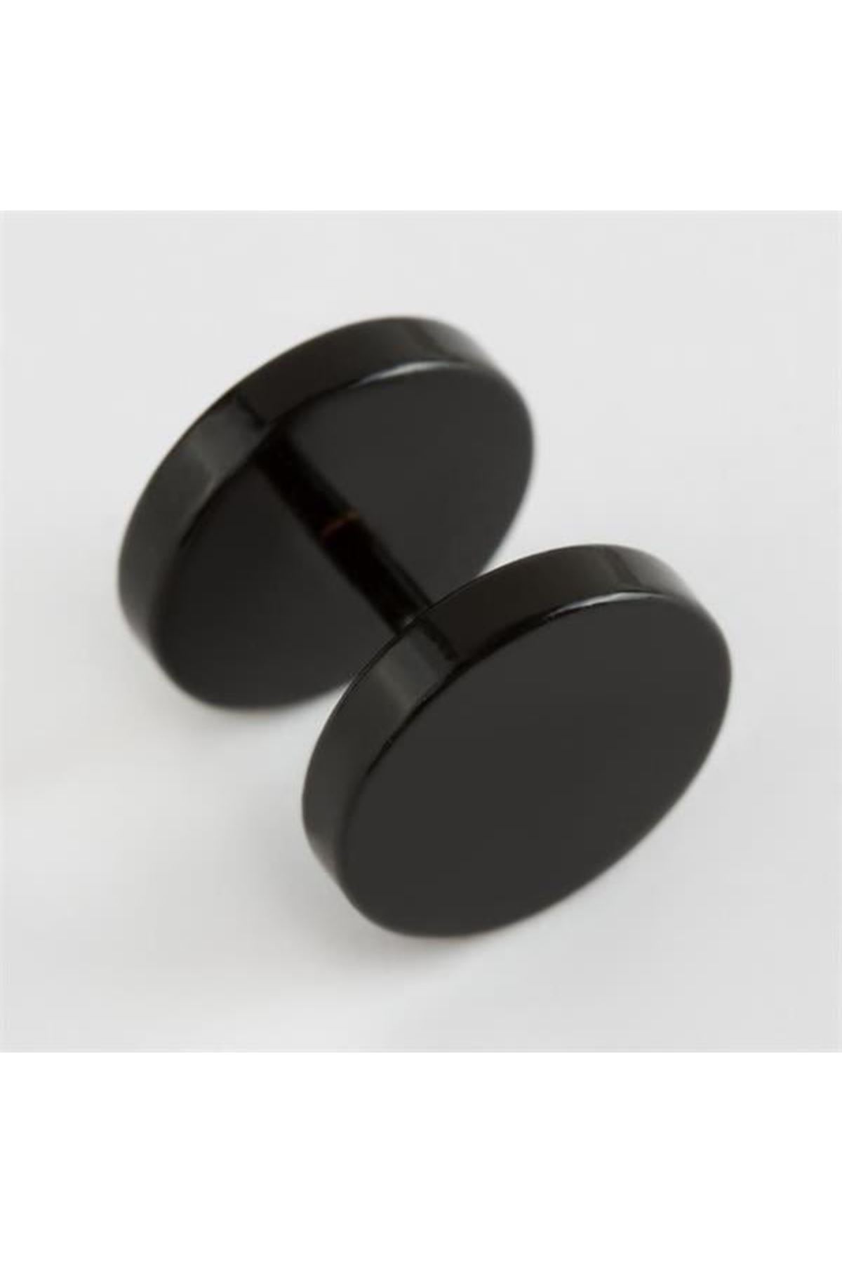 8 mm Silindir Piercing 1 Adet - Gümüş Rengi