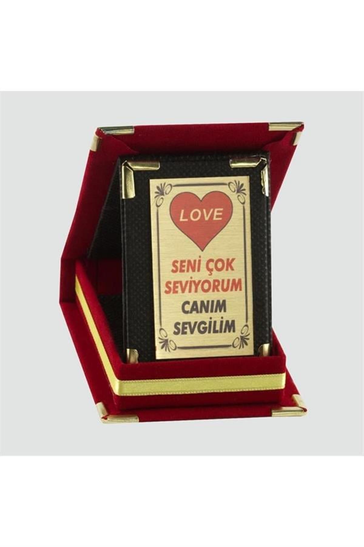 Canım Sevgilim Plaketi - Kırmızı