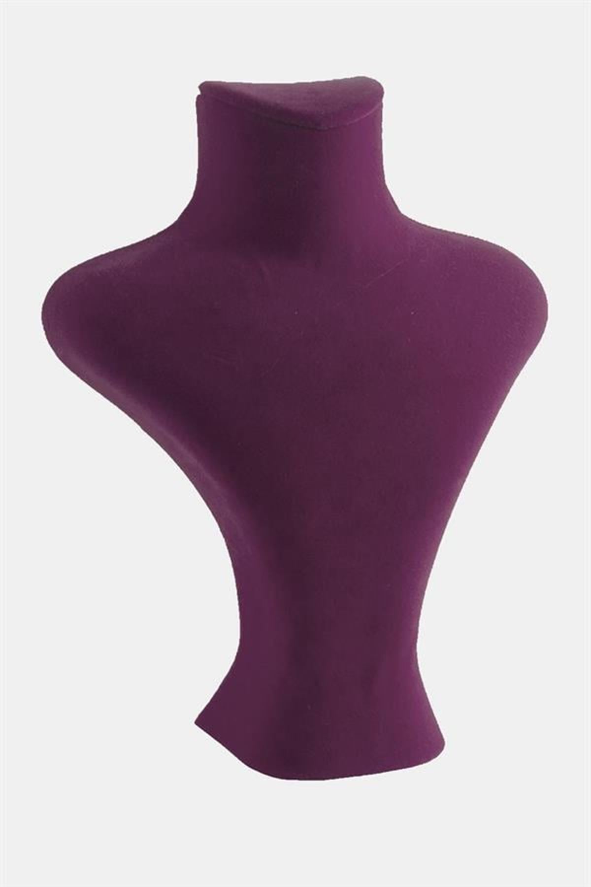 23 cm Manken Anfora Kumaş - Mor