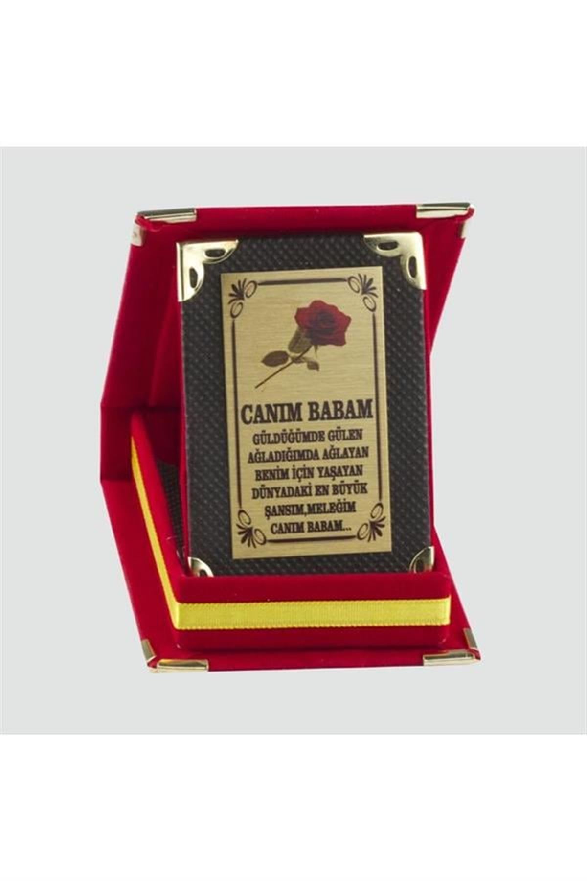 Canım Babam Plaketi - Kırmızı