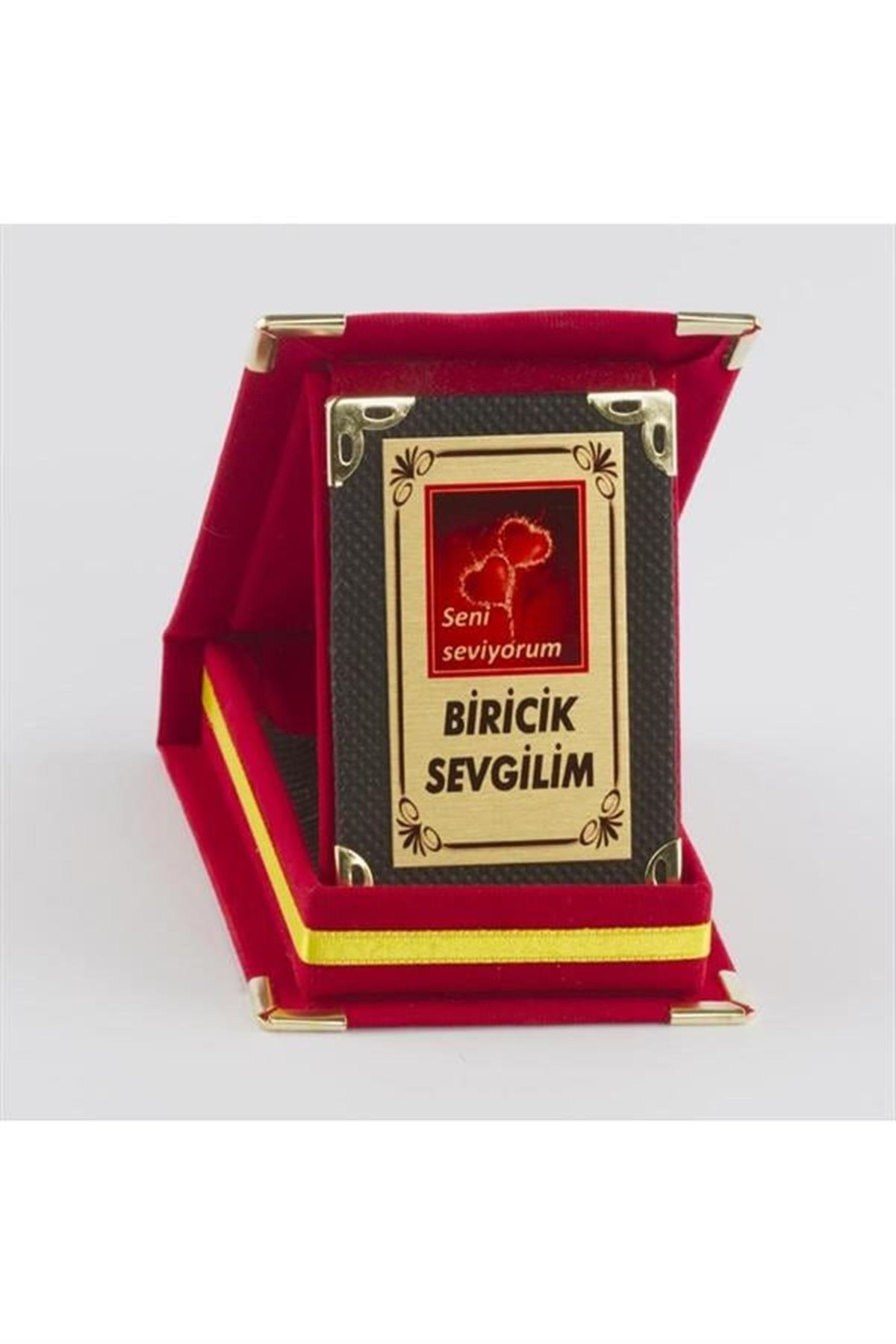 Biricik Sevgilim Plaketi - Kırmızı