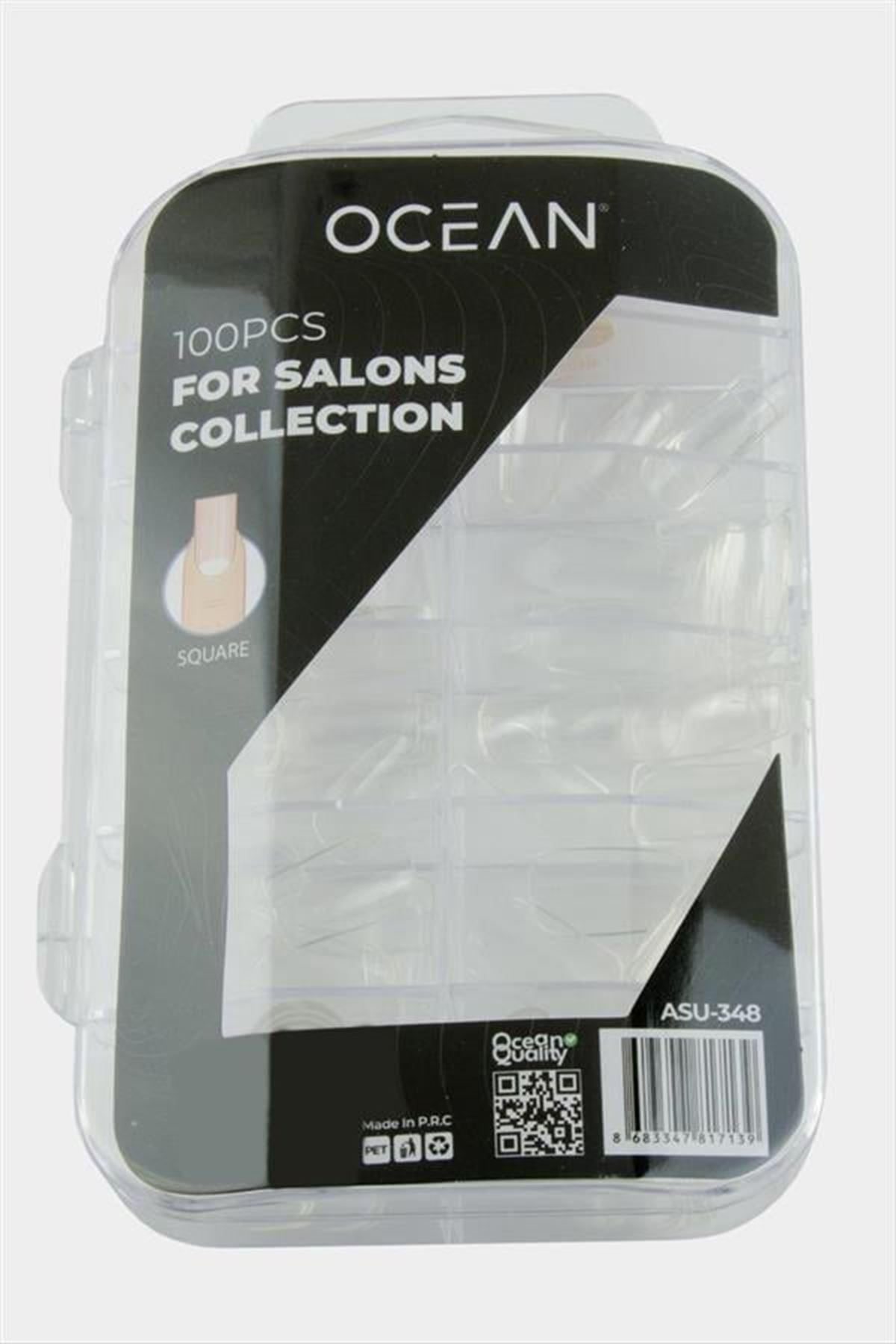 Ocean Takma Tırnak 100 Adet - Şeffaf