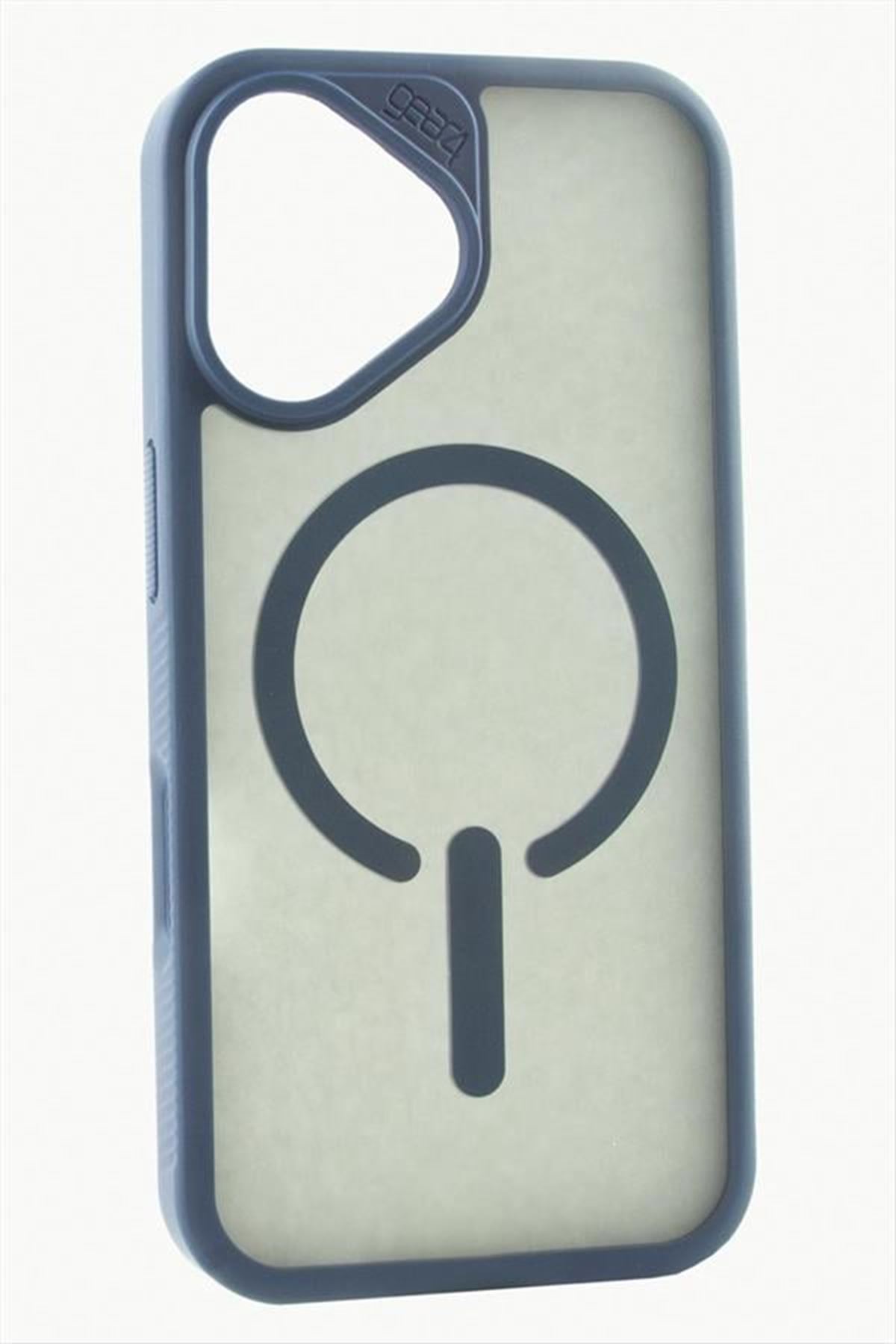 iPhone 16 Lüx Magsaff Kapak Kılıf - Mavi