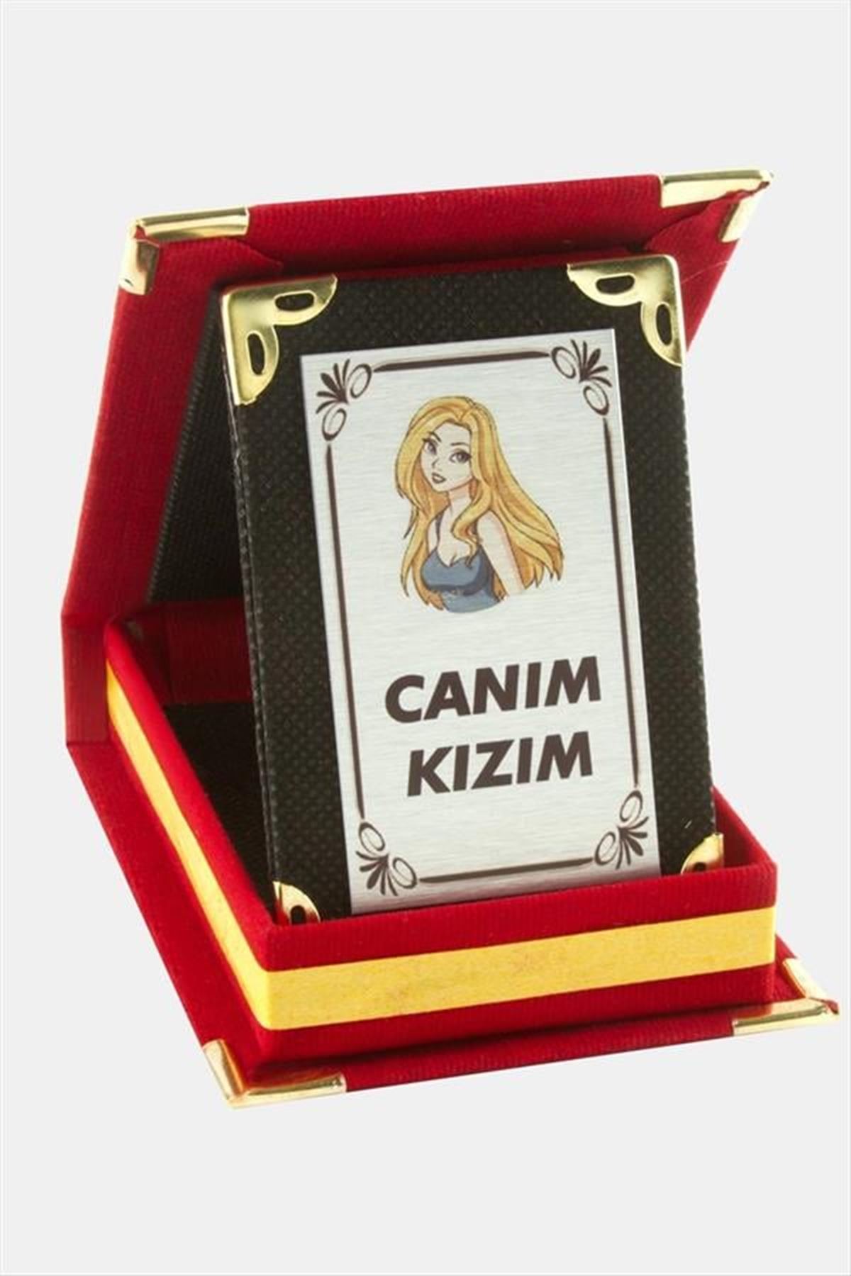 Canım Kızım Plaketi - Kırmızı