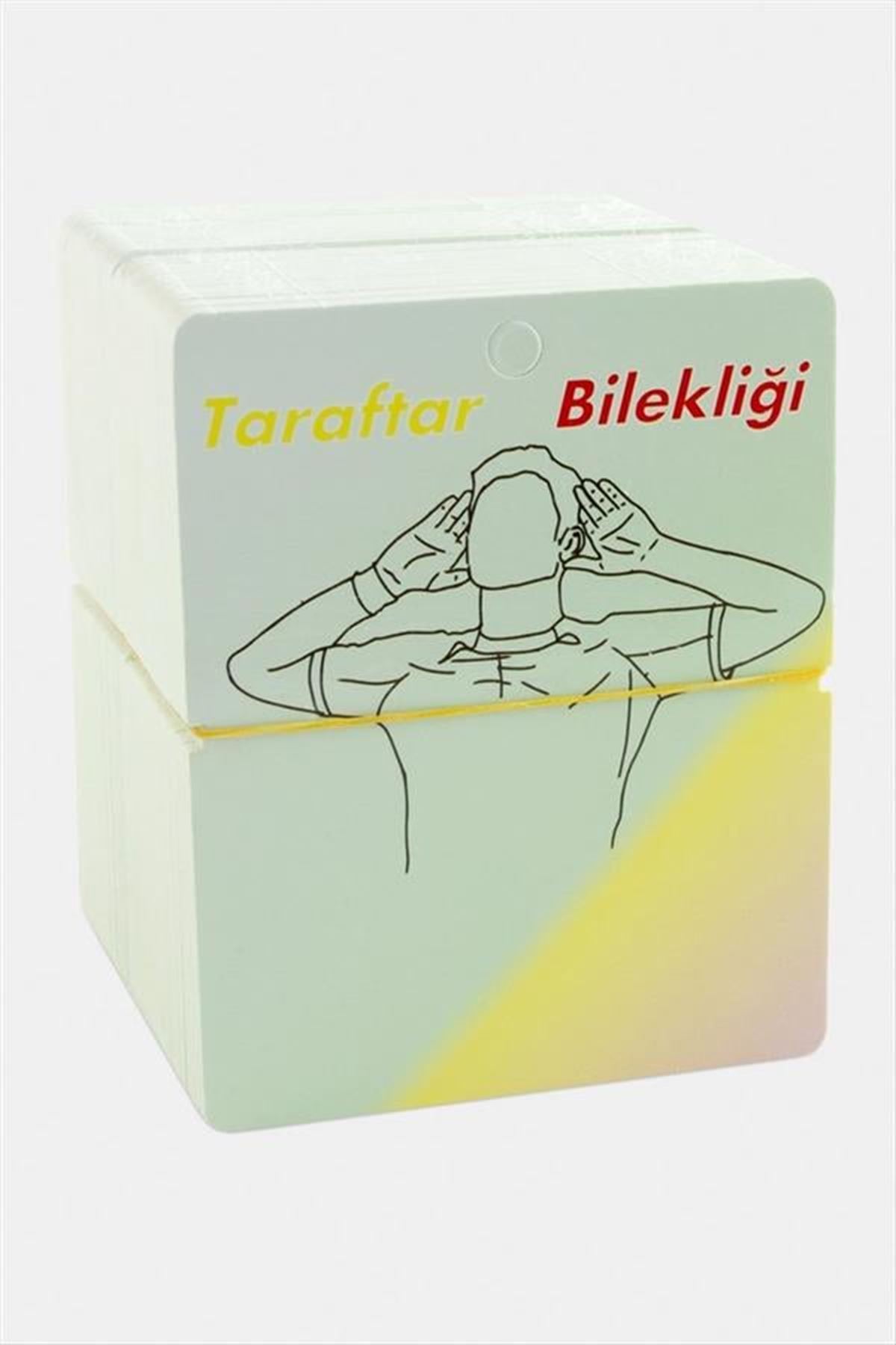 Taraftar Bileklik Kartı - Sarı