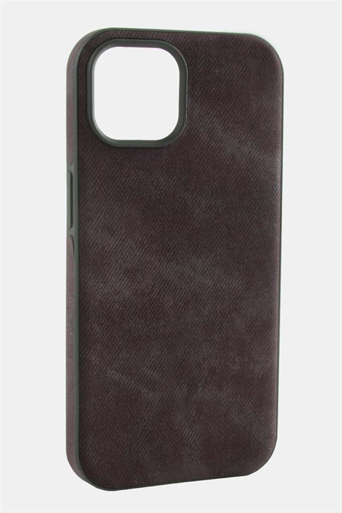 iPhone 14 Pro Max Nubuk Lüx Velvet Silikon Kılıf - Mor