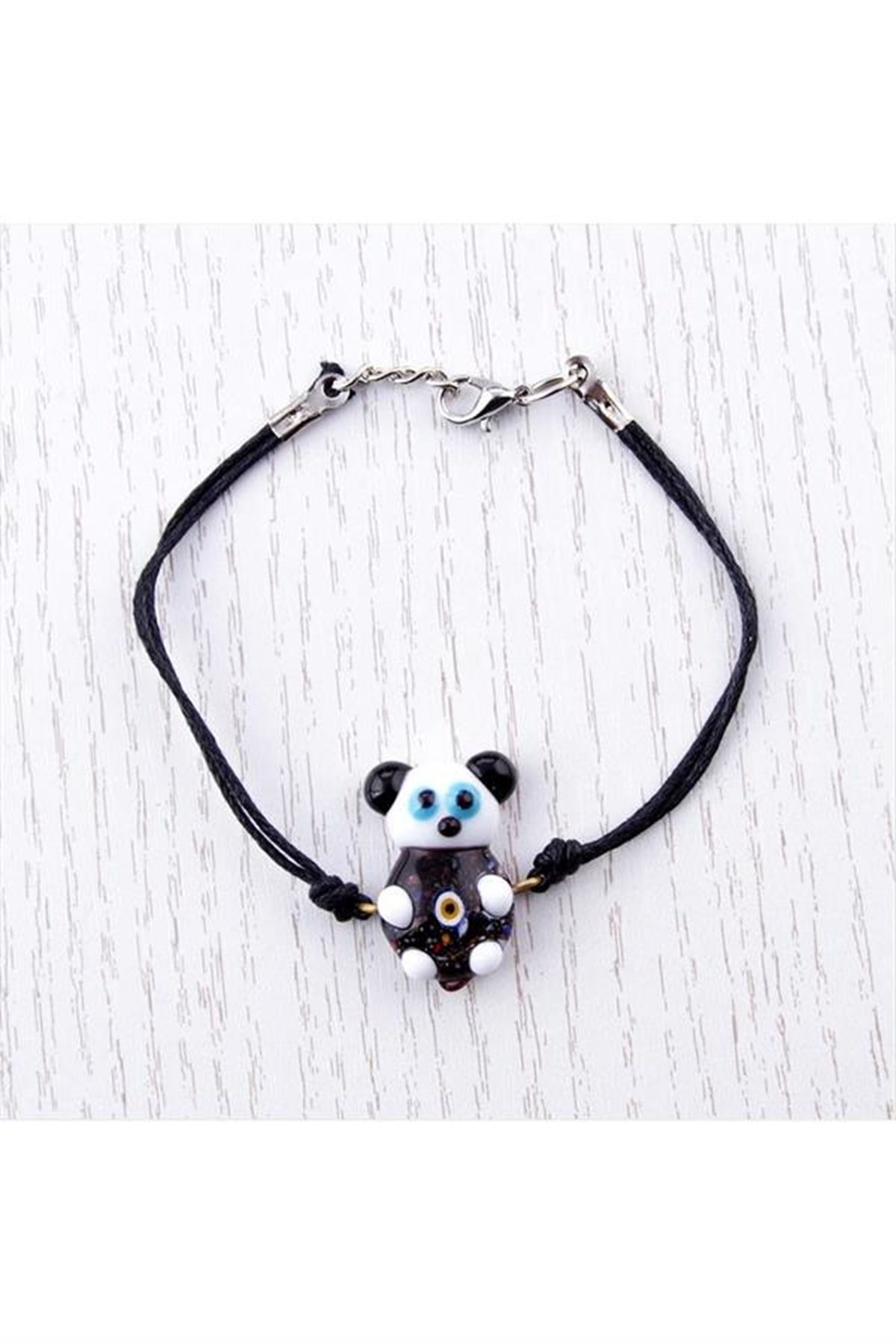 Panda Cam Bileklik - Karışık Renk 1