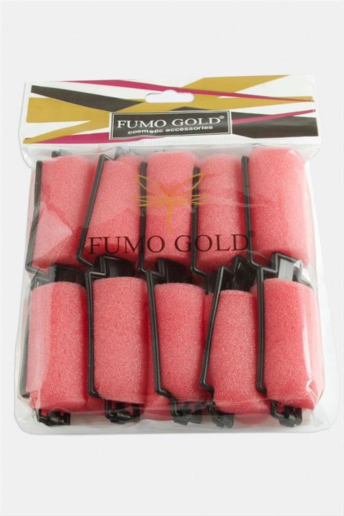 Bugidi Saç Şekillendirici 10 Adet Sünger Set - Pembe