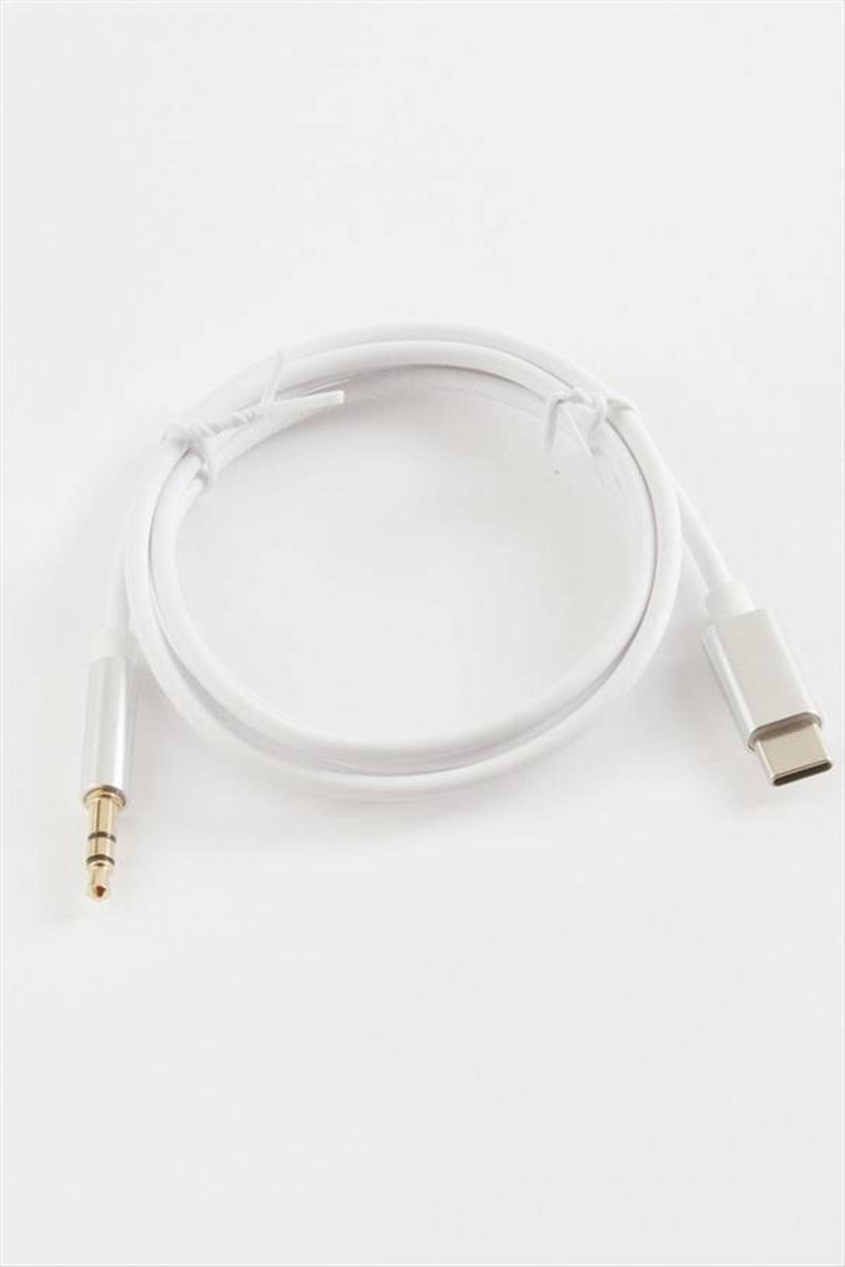 Type C to 3,5 AUX Audio - Beyaz