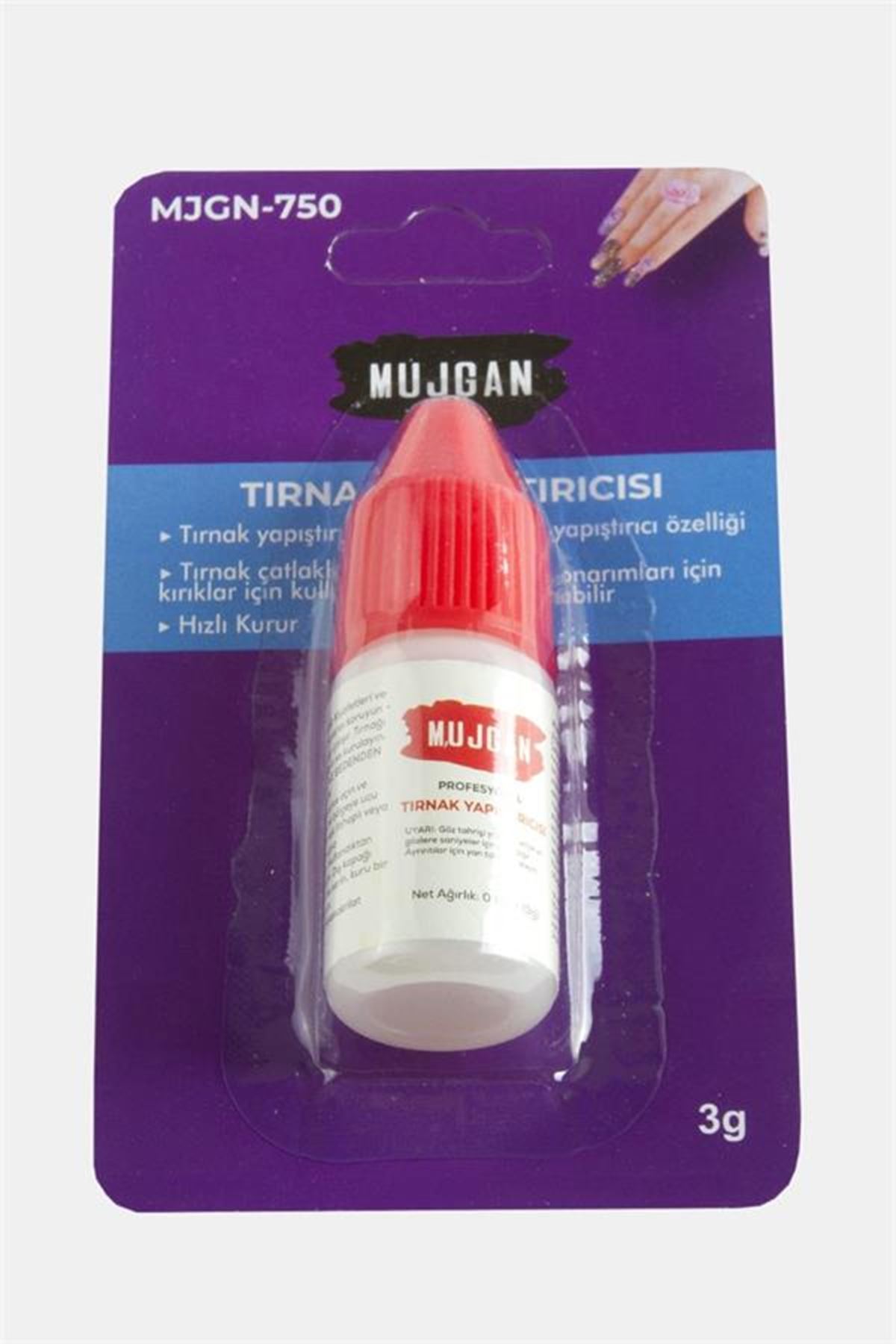 Müjgan Tırnak Yapıştırıcısı - Şeffaf