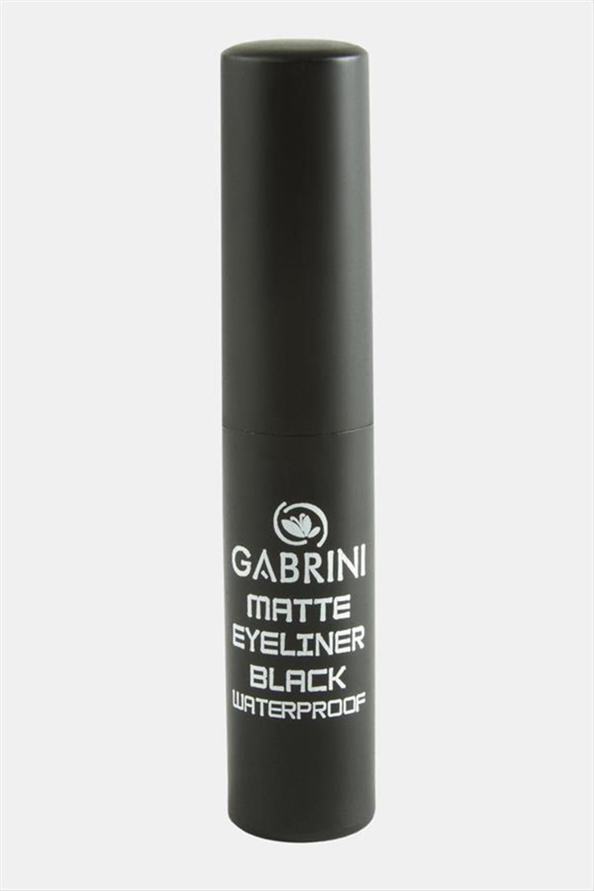 Gabrini Matte Eyeliner Black - Siyah
