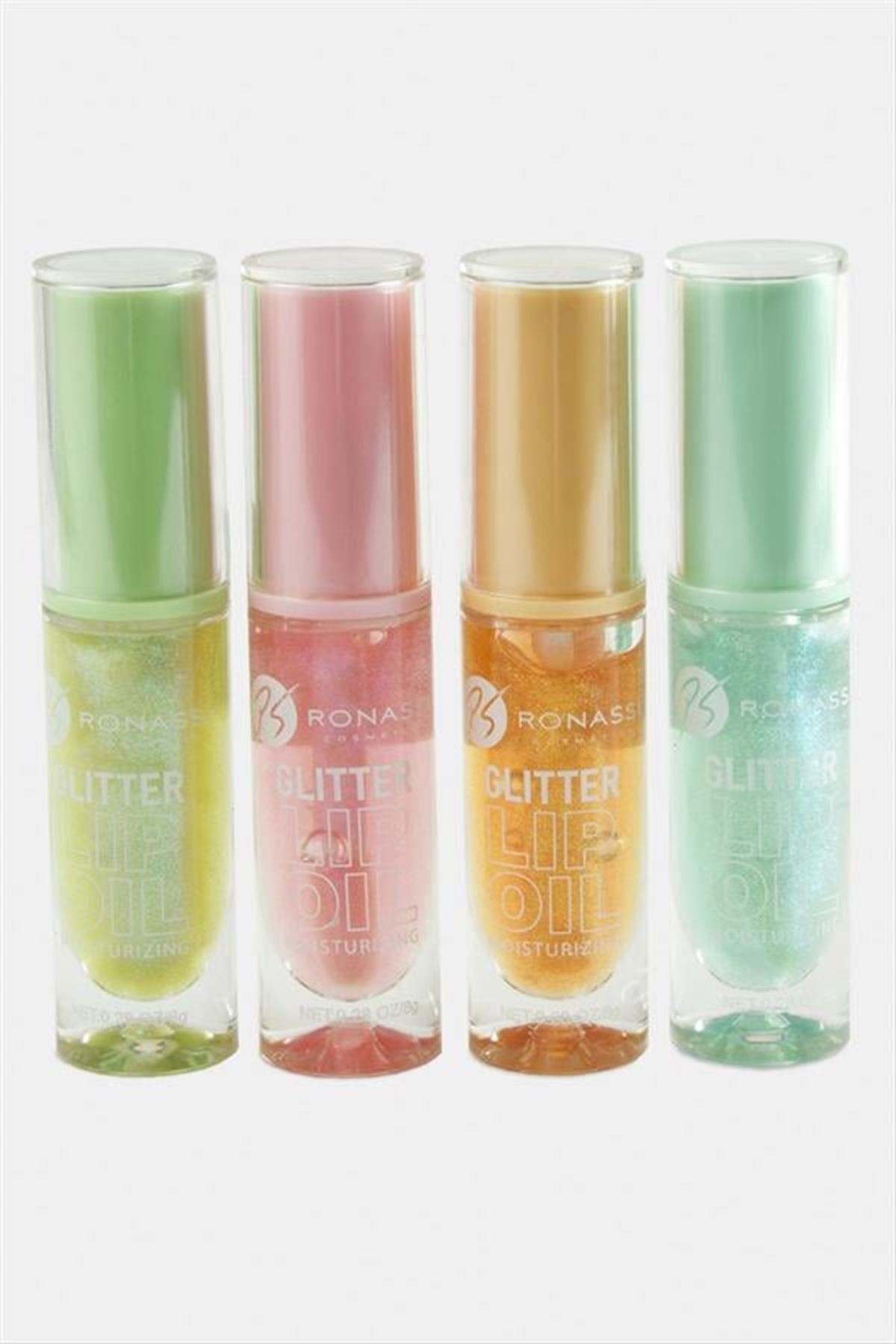 Ronassi Glitter Lippoil Simli Dudak Parlatıcısı - Sarı