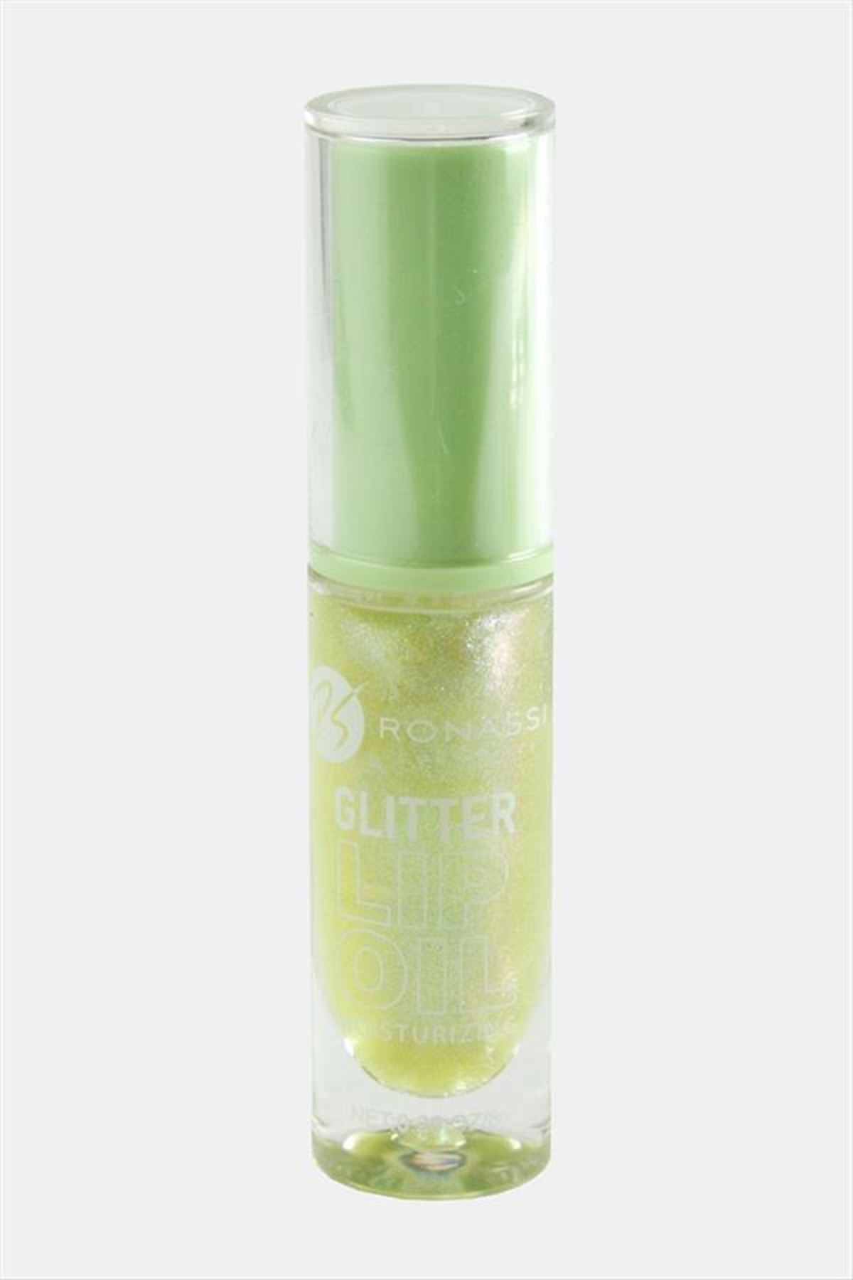 Ronassi Glitter Lippoil Simli Dudak Parlatıcısı - Yeşil