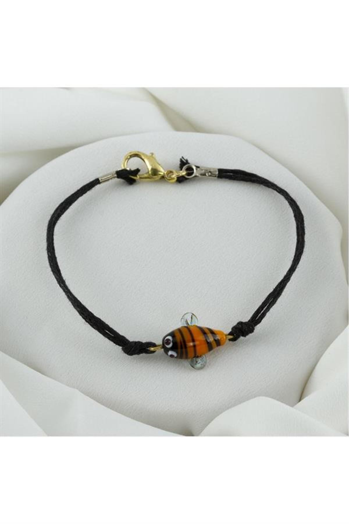 Arı Cam Bileklik - Sarı