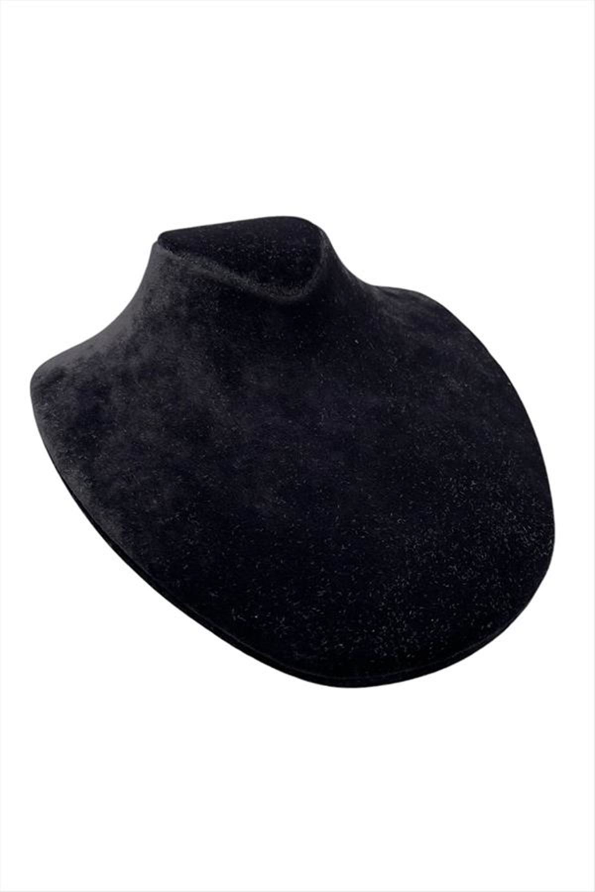 20 cm Yatay Manken Anfora Kumaş - Siyah