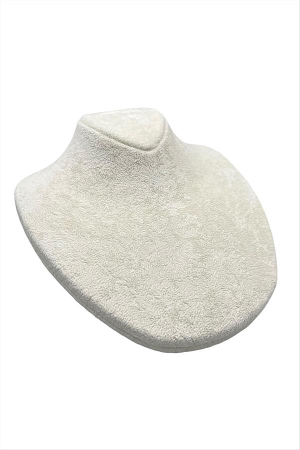 20 cm Yatay Manken Anfora Kumaş - Krem