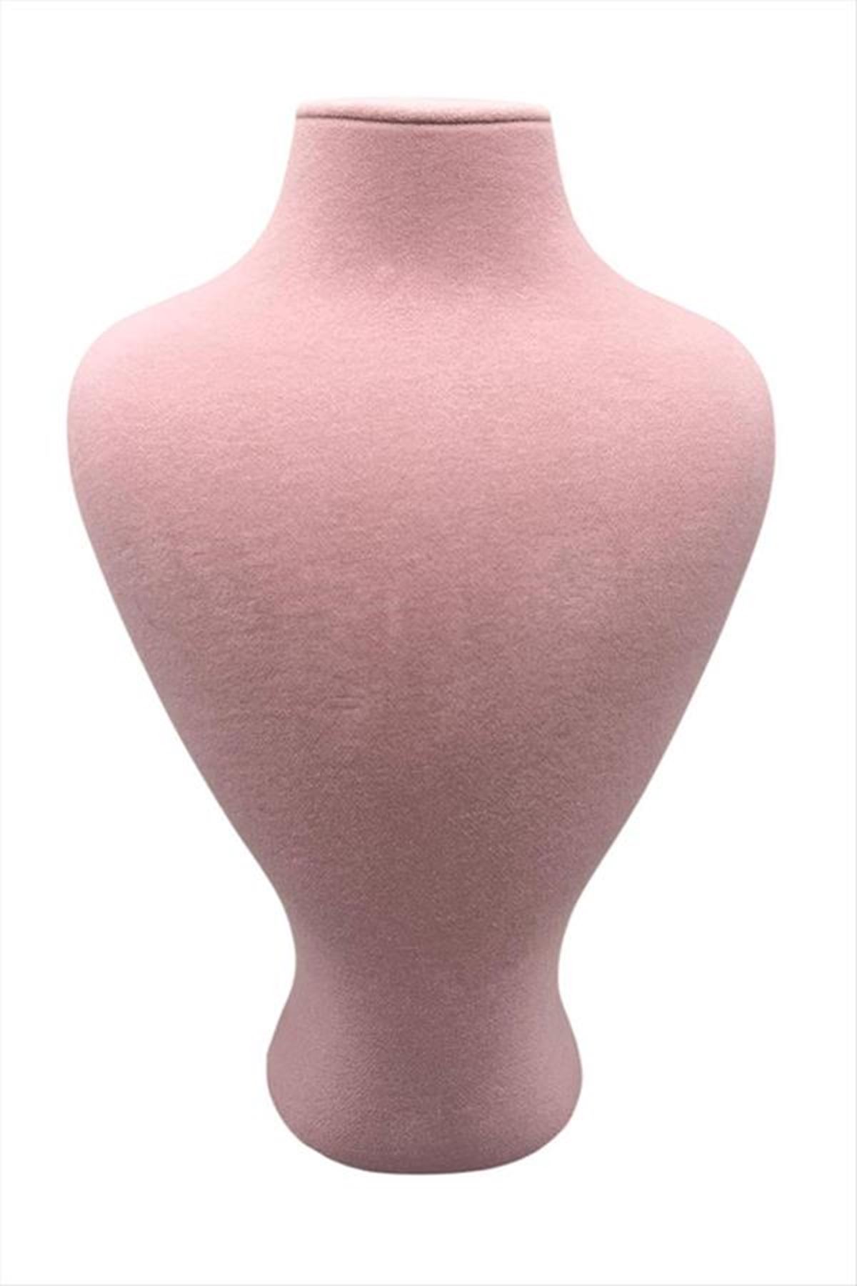 29 cm Bombeli Manken Anfora Kumaş - Açık Pembe