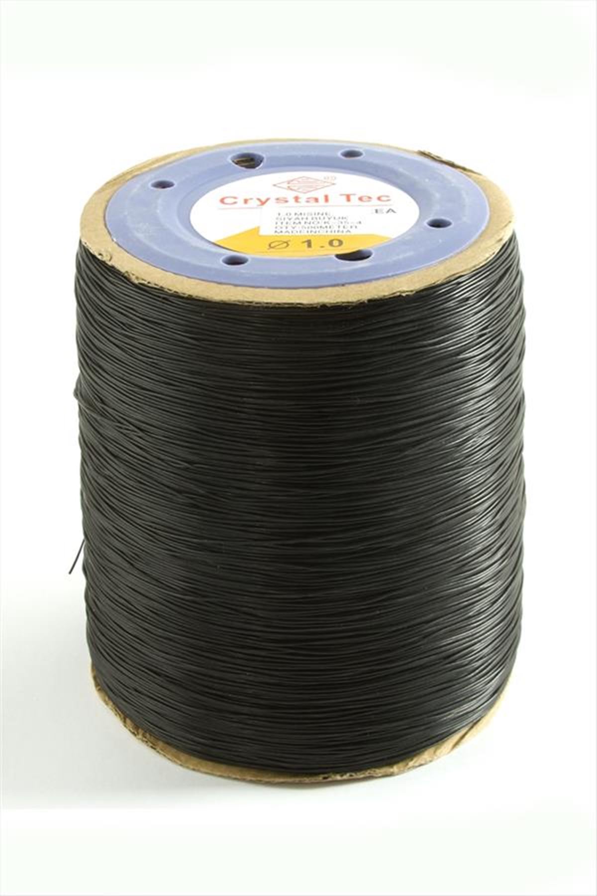 1 mm Lastikli Misina 1000 Metre - Siyah