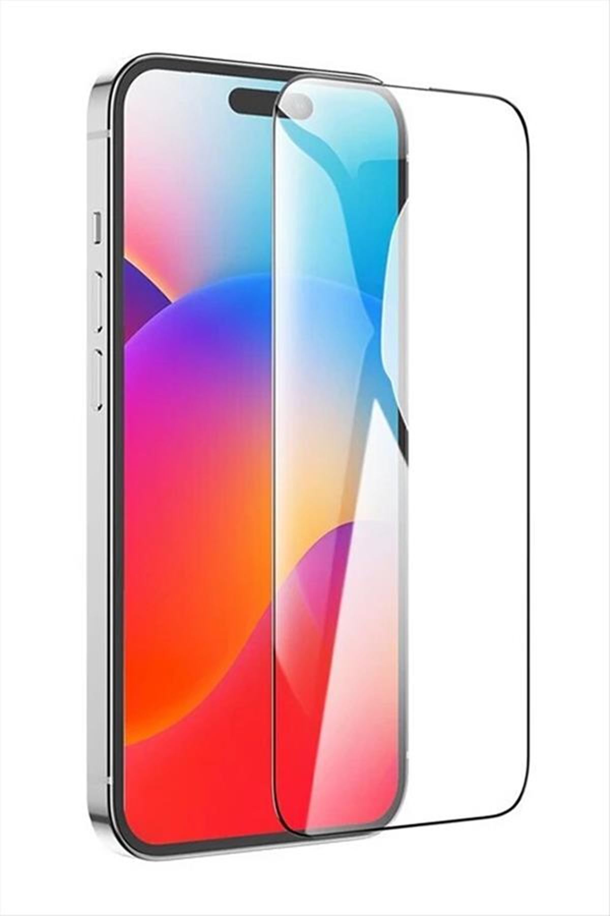 İphone 15 Pro Kırılmaz Cam Ekran Koruyucu - Şeffaf