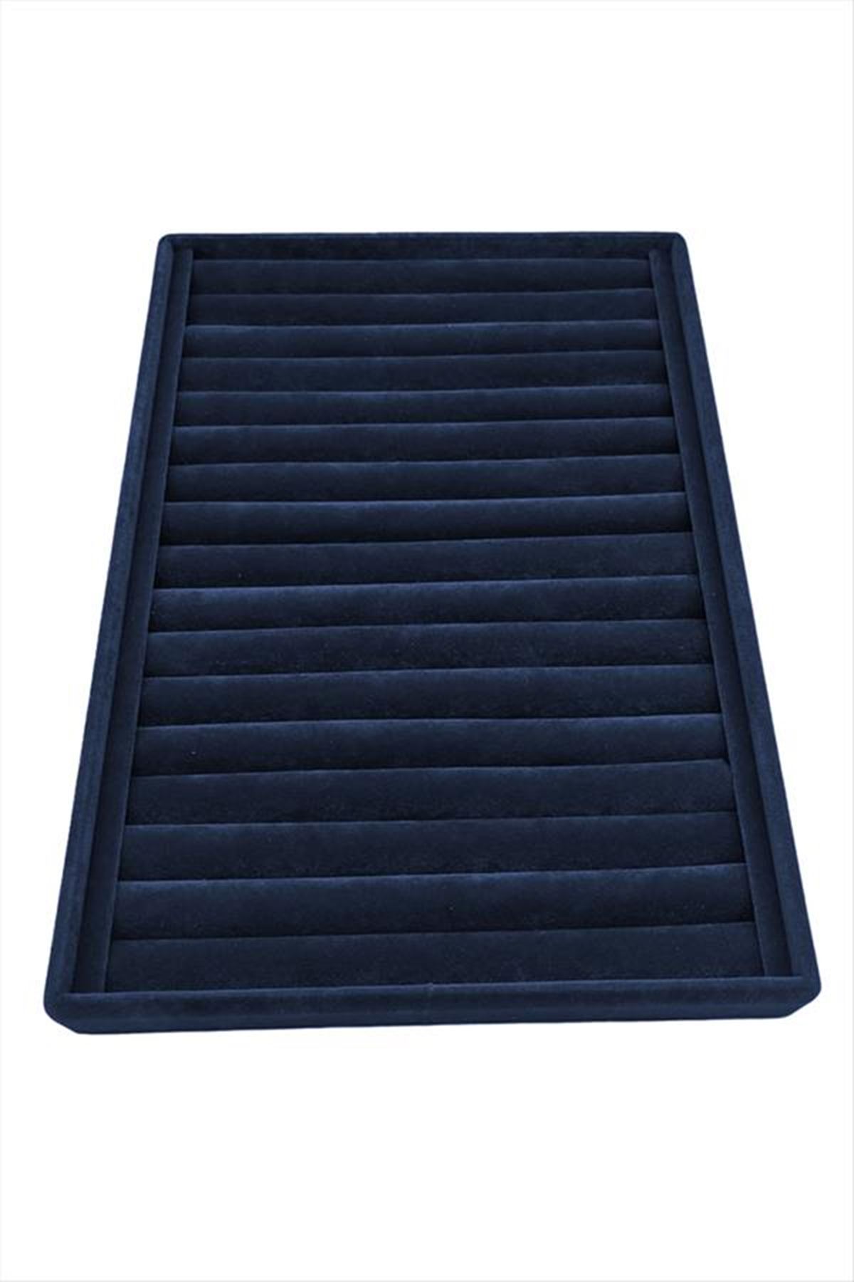 Dik Sosisli Anfora Yüzük Kelepçe Standı 24*34 cm - Lacivert