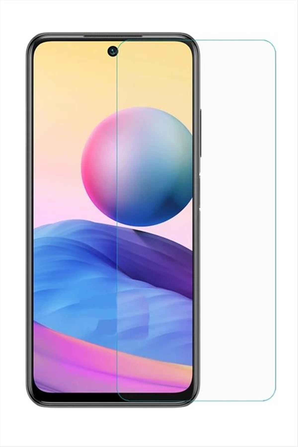 Xiaomi Redmi Note 10 5G Kırılmaz Cam Ekran Koruyucu - Şeffaf