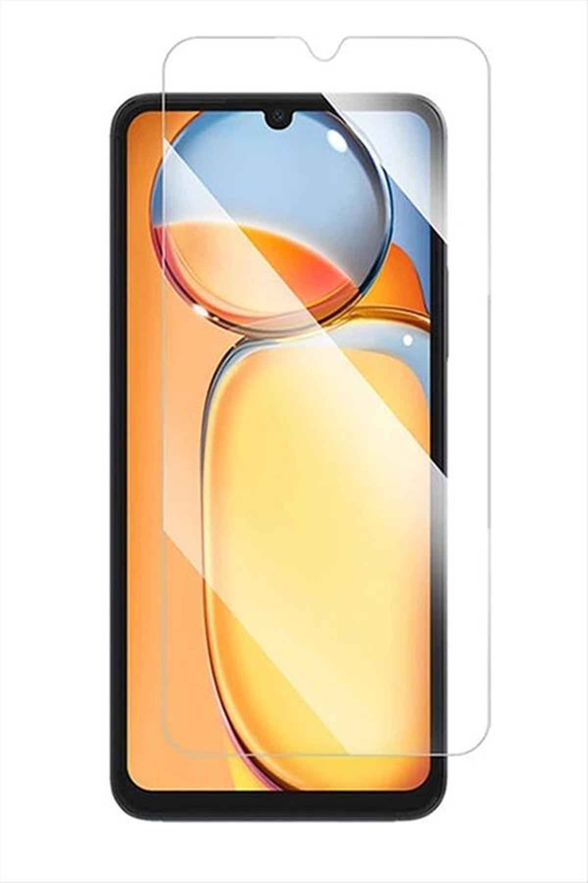 Xiaomi Redmi 13C Kırılmaz Cam Ekran Koruyucu - Şeffaf