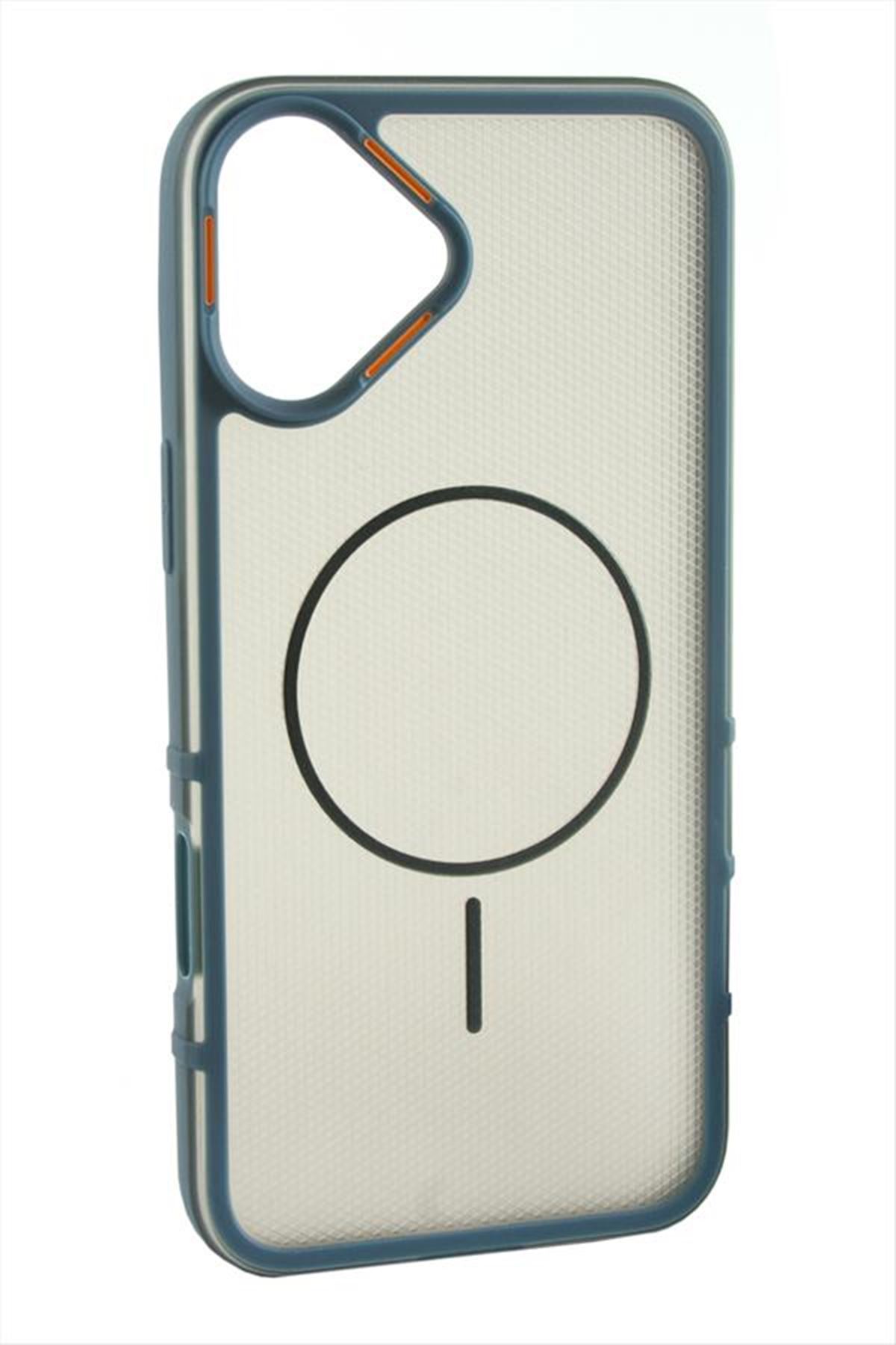 iPhone 16 Plus Magsaff Kapak Kılıf - Lacivert