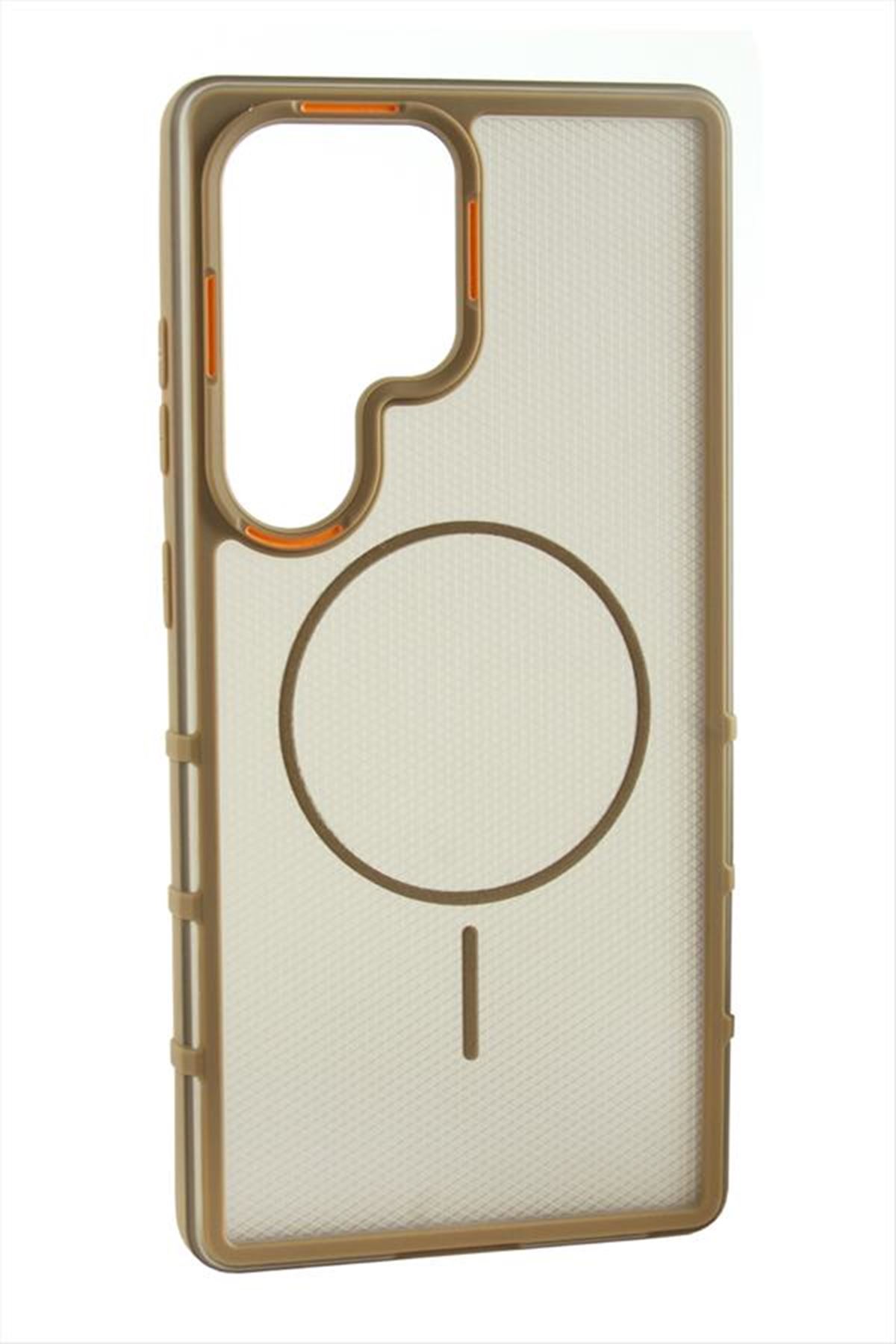Samsung Glaxy S24U Magsaff Kapak Kılıf - Kahverengi