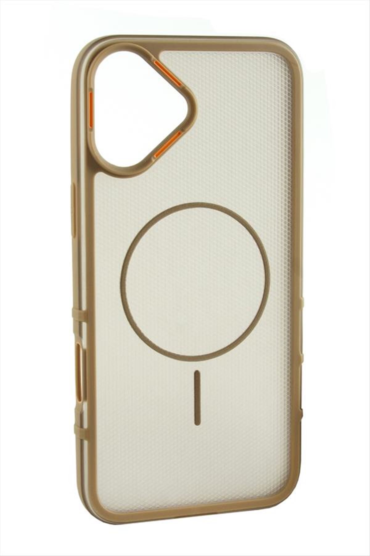 iPhone 16 Plus Magsaff Kapak Kılıf - Kahverengi