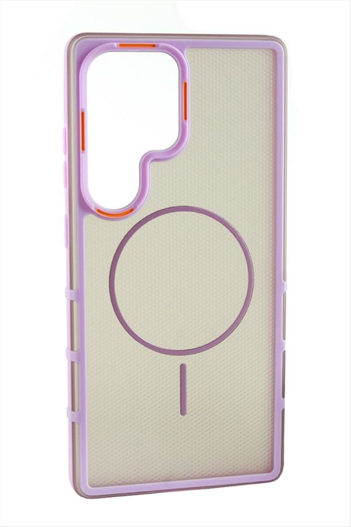Samsung Glaxy S24U Magsaff Kapak Kılıf - Lila