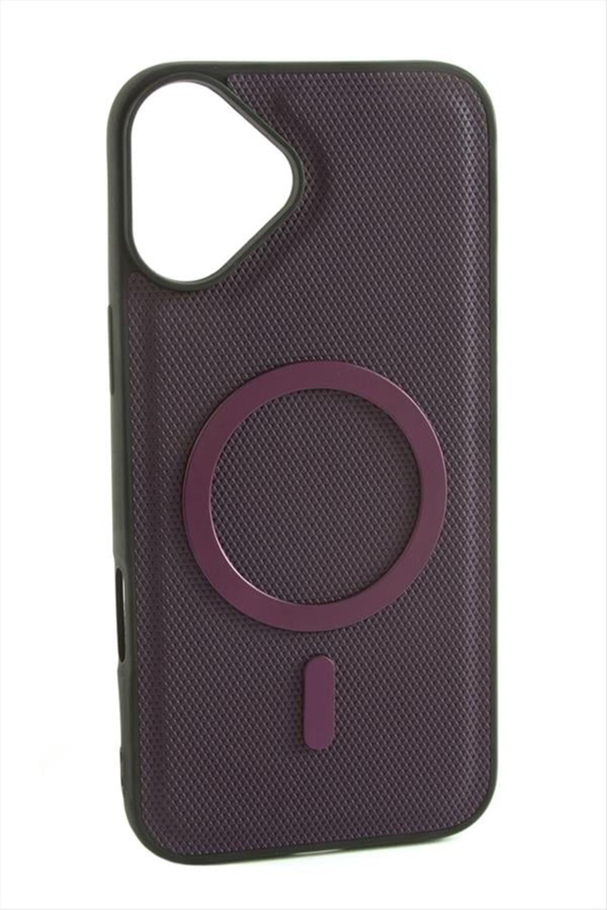 İphone 16 Magsaff Kapak Kılıf - Siyah