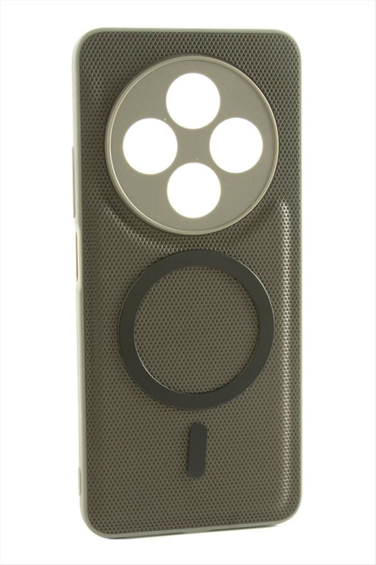 Xiaomi Redmi 14C Magsaff Kapak Kılıf - Gri