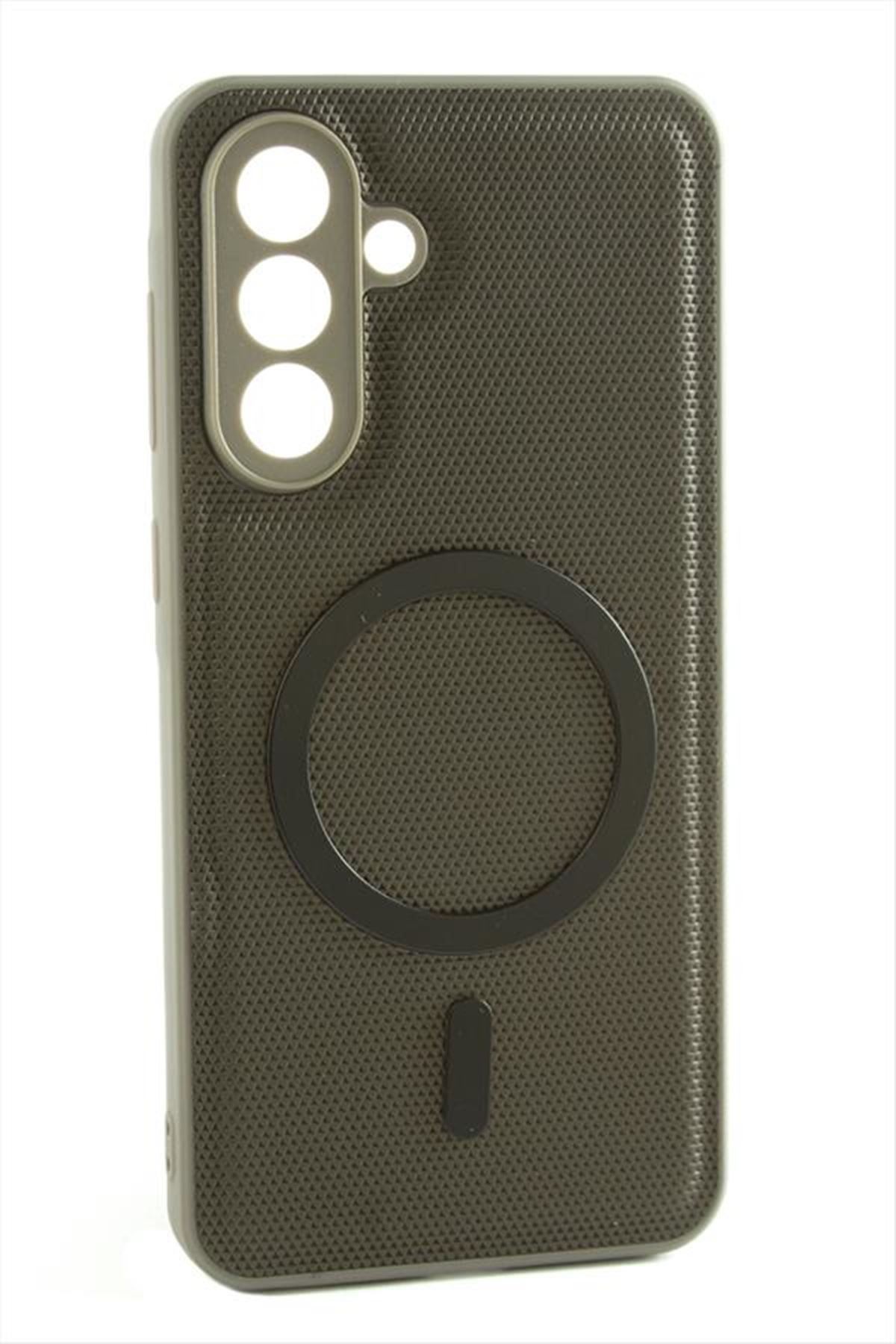 Samsung Glaxy S23 Magsaff Kapak Kılıf - Gri