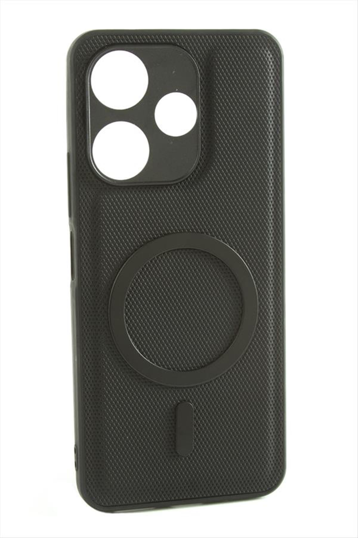 Xiaomi Redmi 13 Magsaff Kapak Kılıf - Siyah