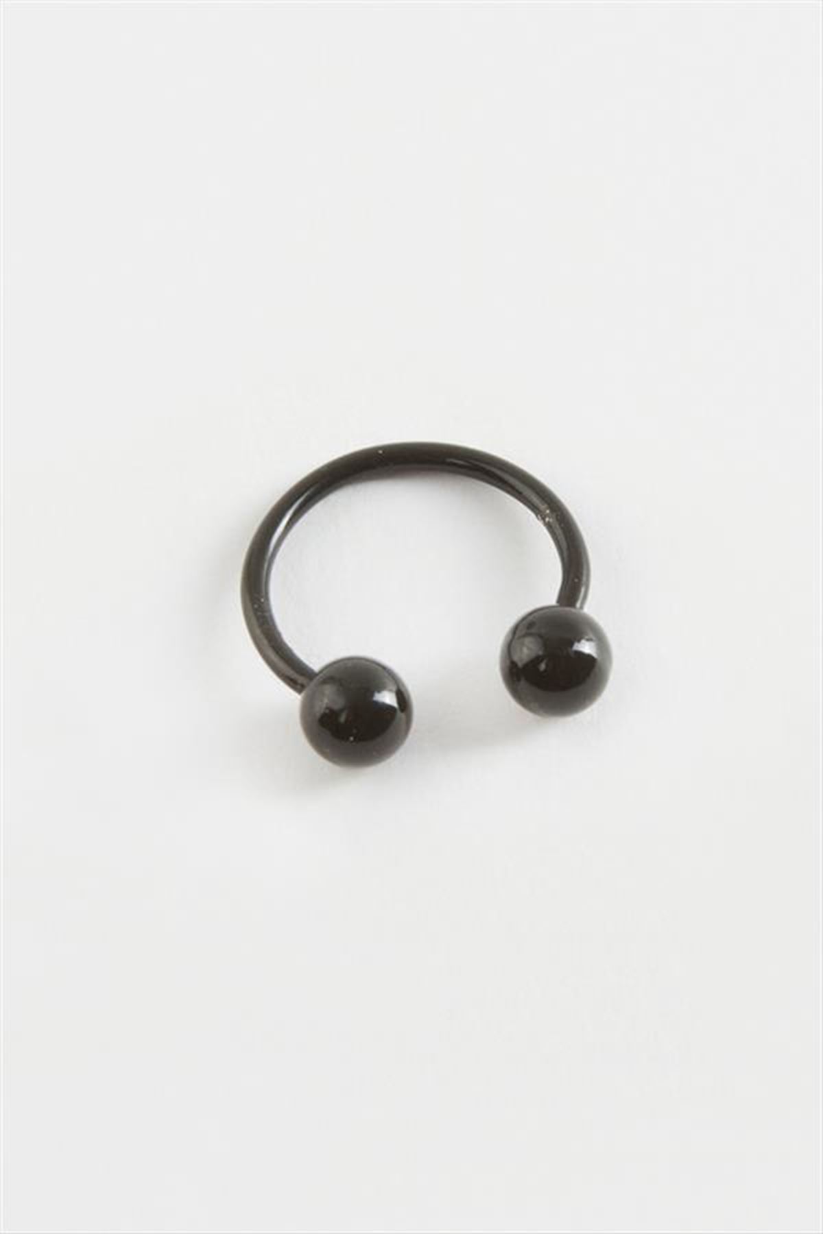 Septum Çelik Piercing 1 Adet - Siyah